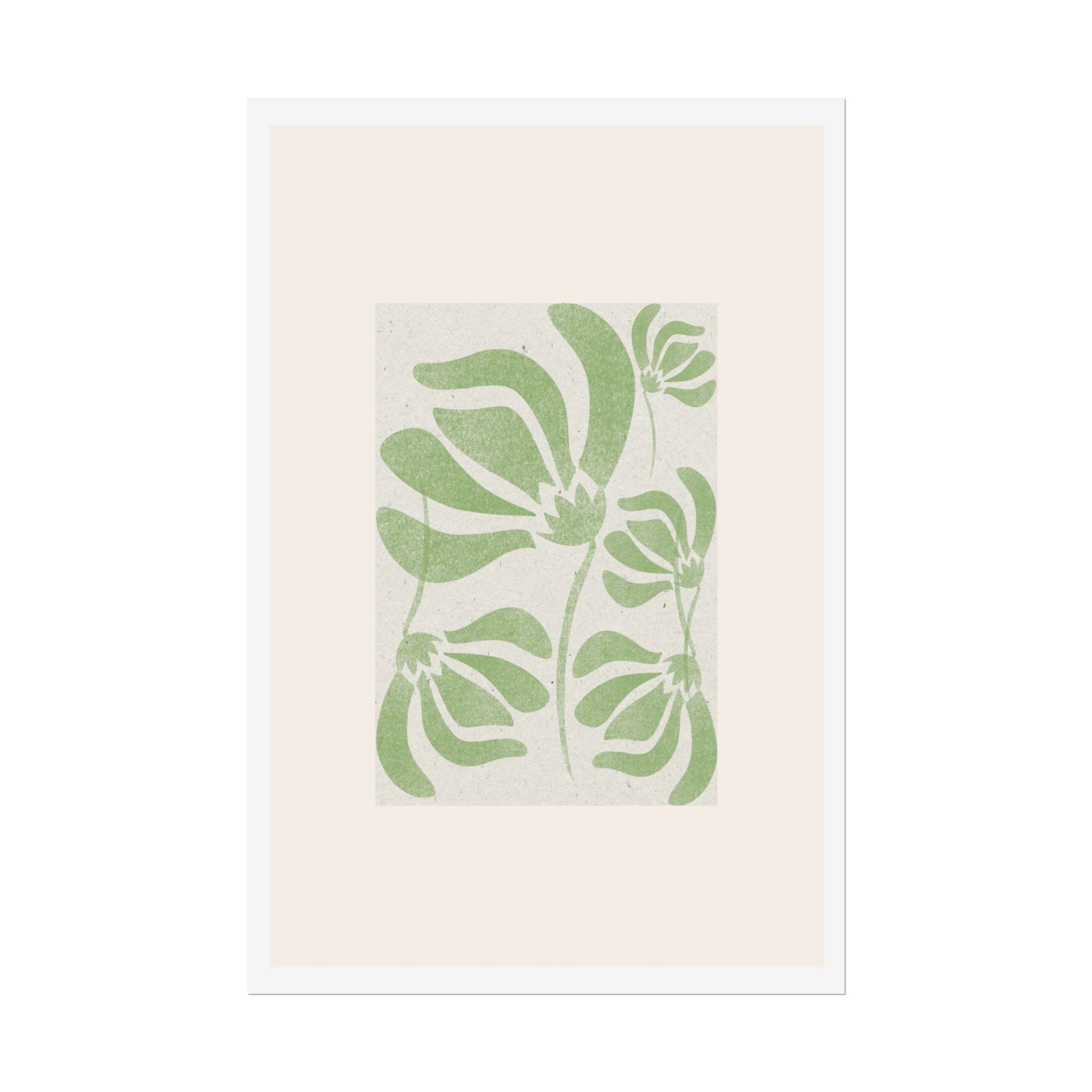 Verdant Bloom Harmony - Poster