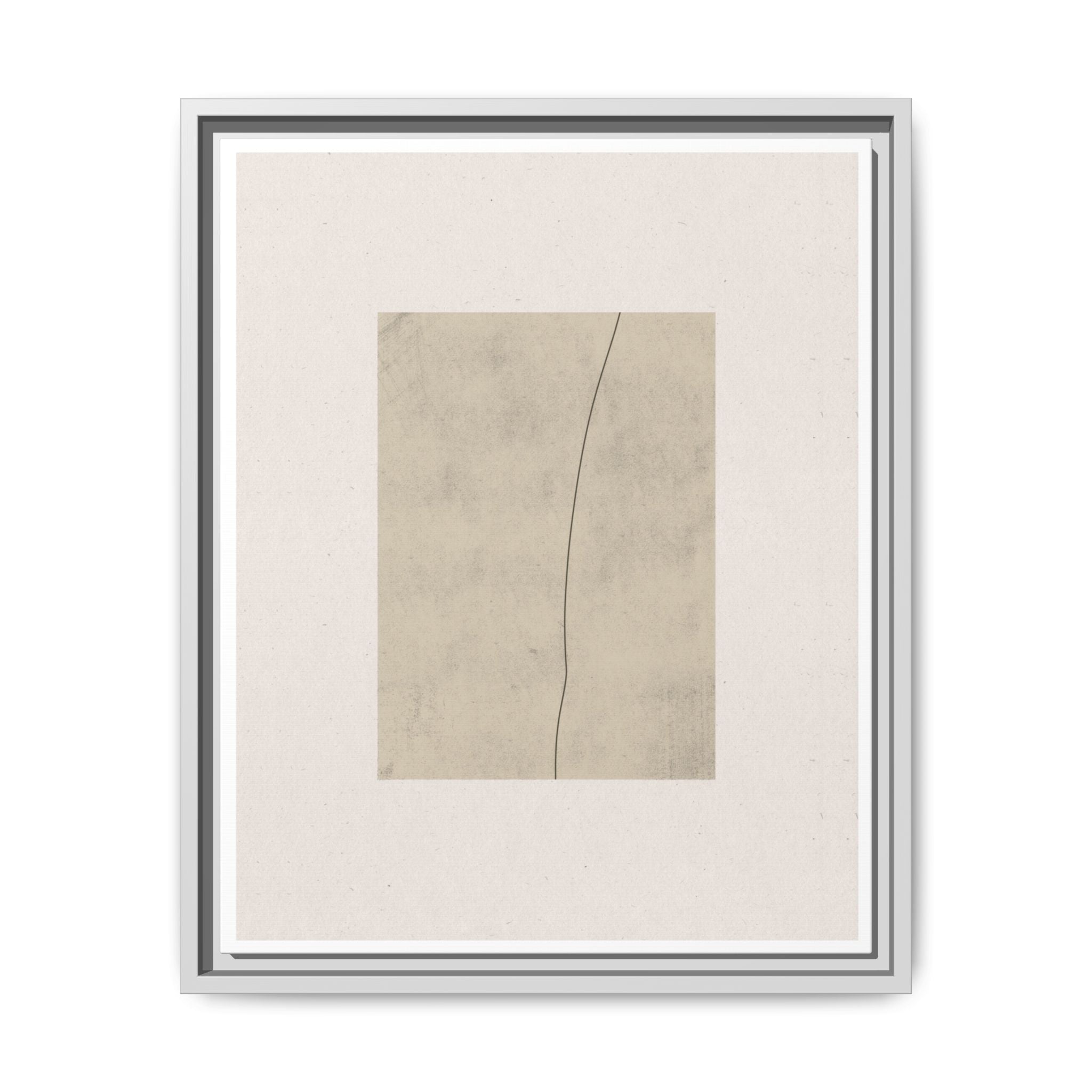 Quiet Contour Passage - Framed