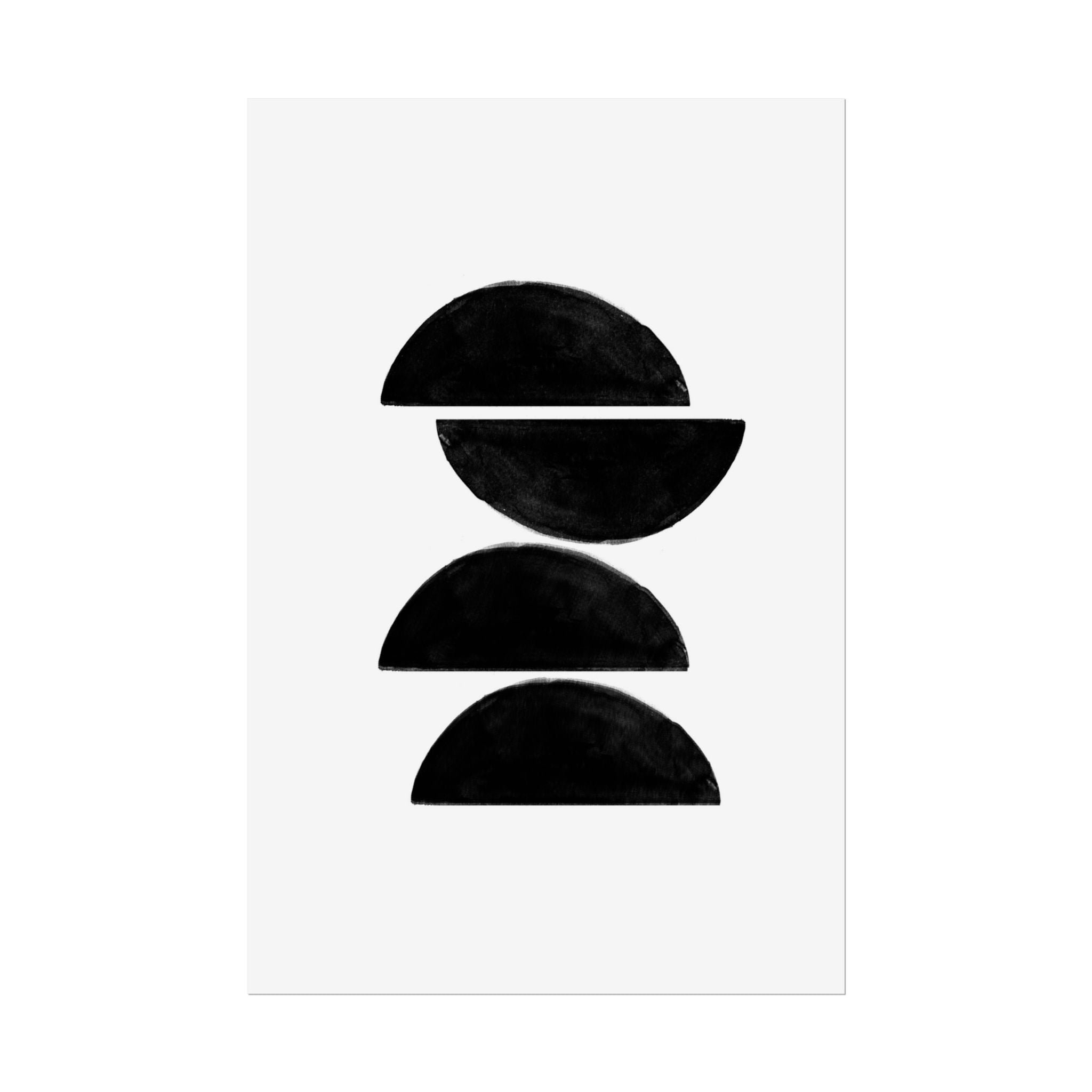 Noir Horizon Rhythm - Poster