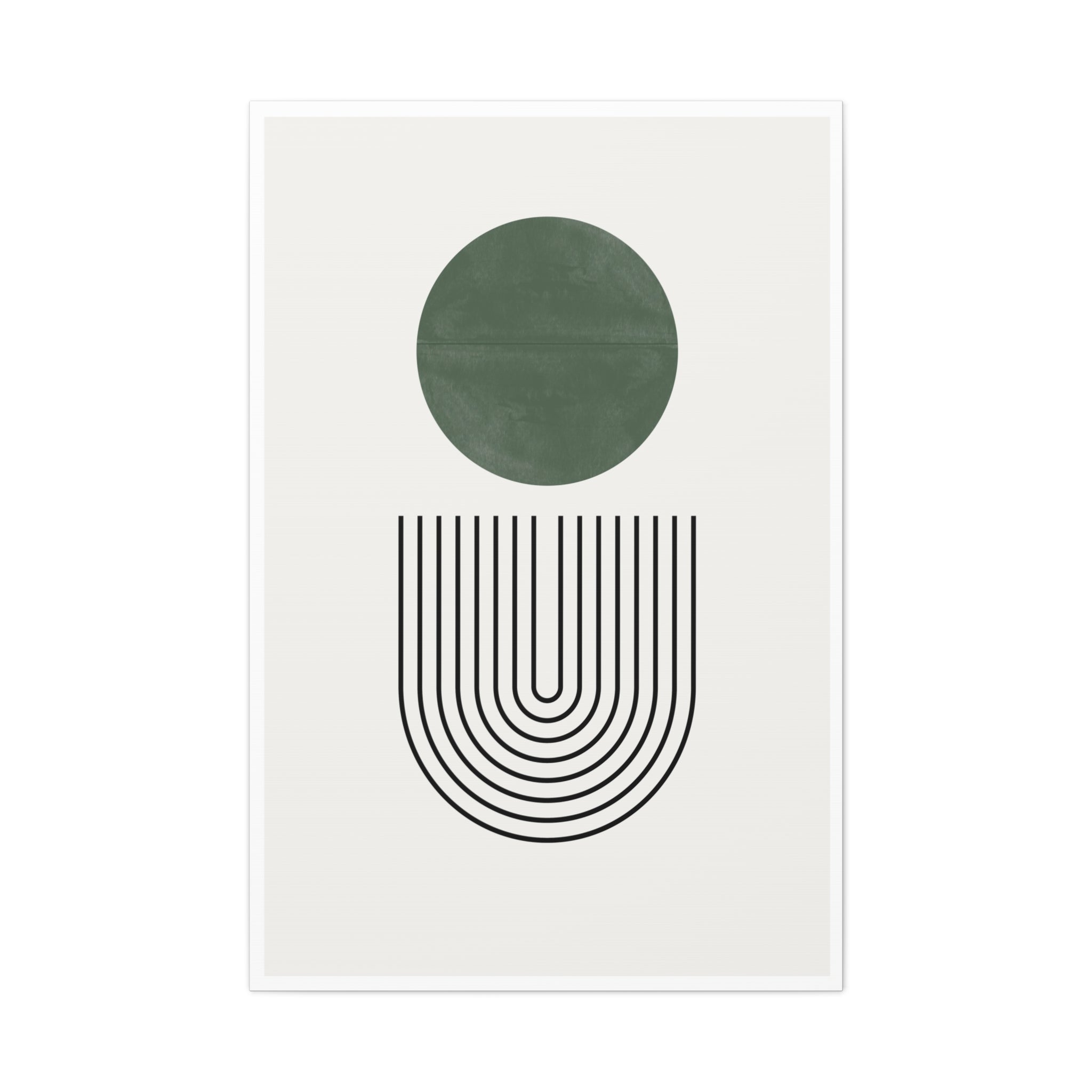 Emerald Orbit Pathways - Canvas