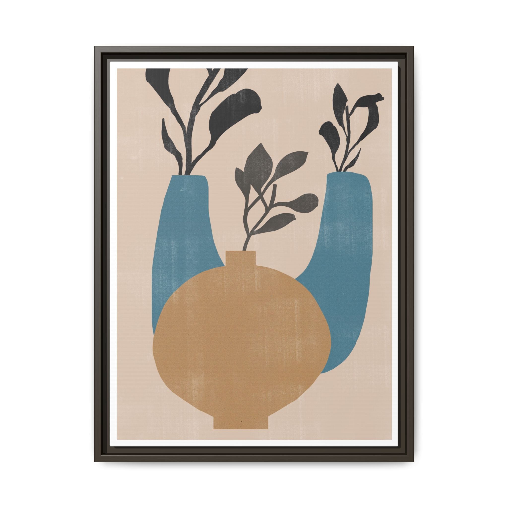 Azure Vessel Harmony - Framed