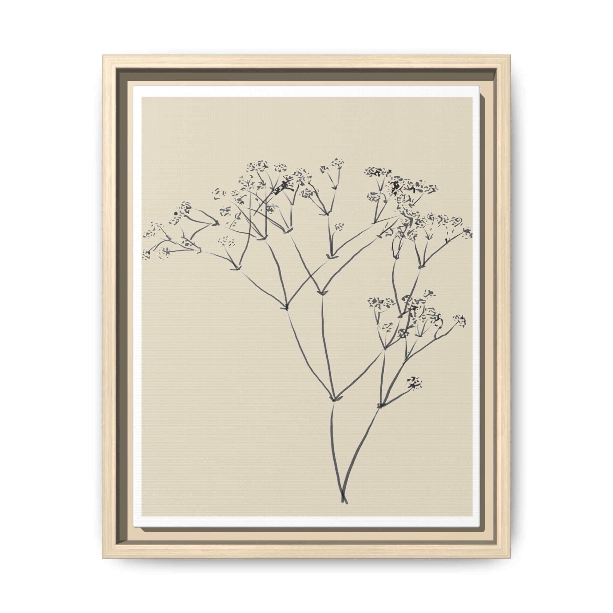 Soft Meadow Stillness - Framed