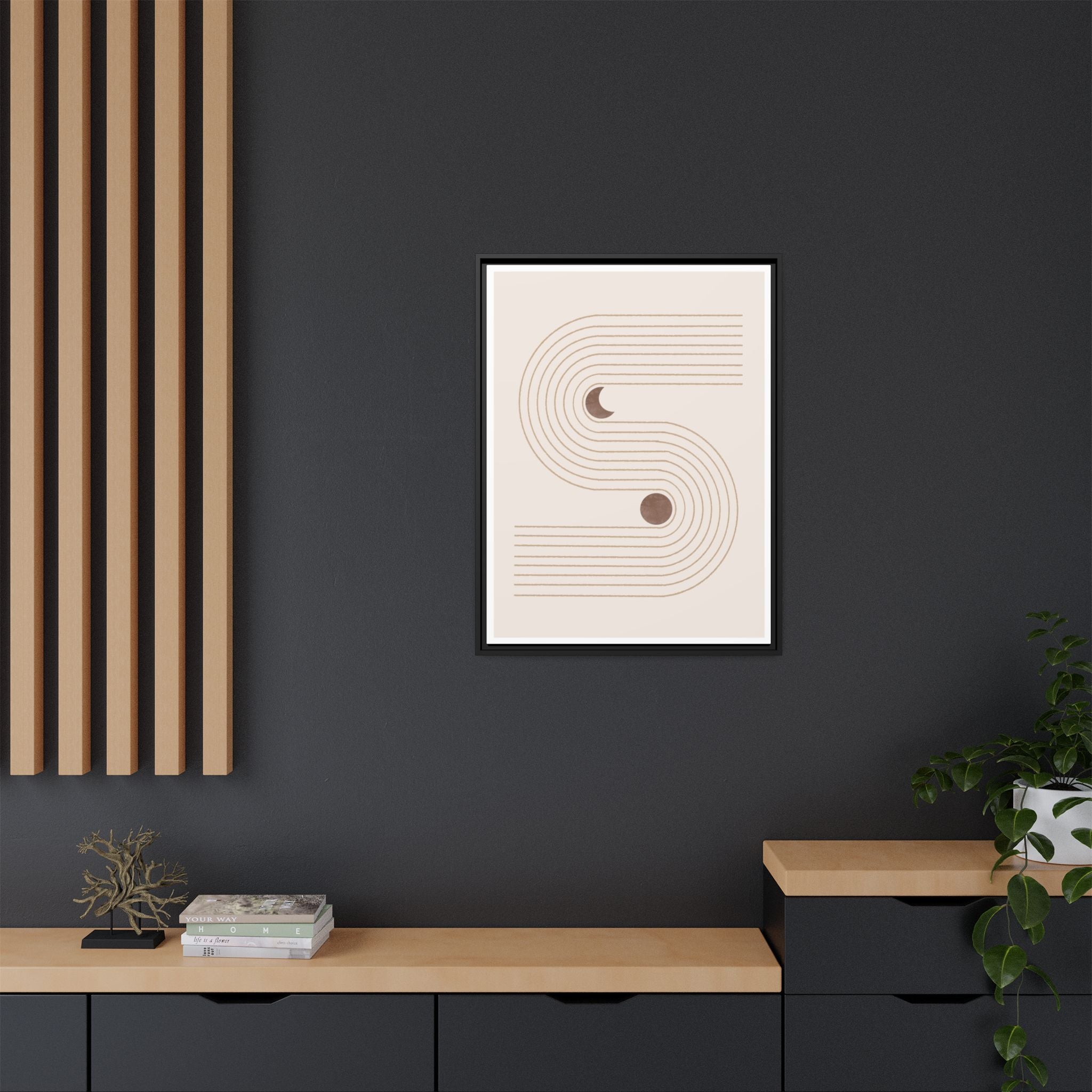 Desert Orbit Passage - Framed