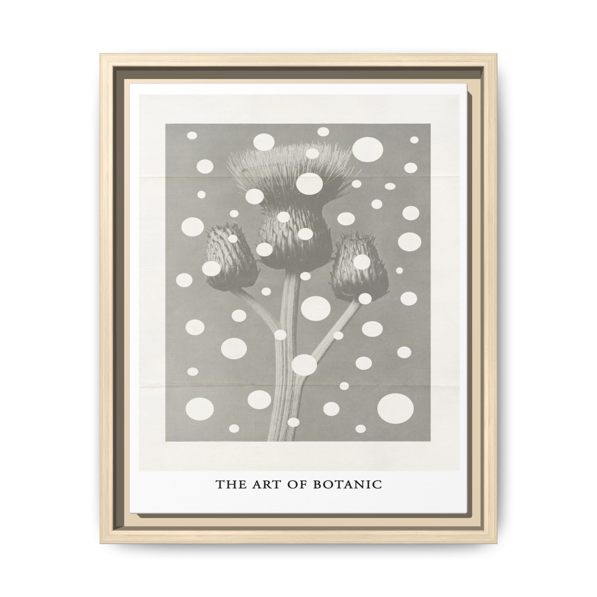 Winter Thistle Reverie - Framed