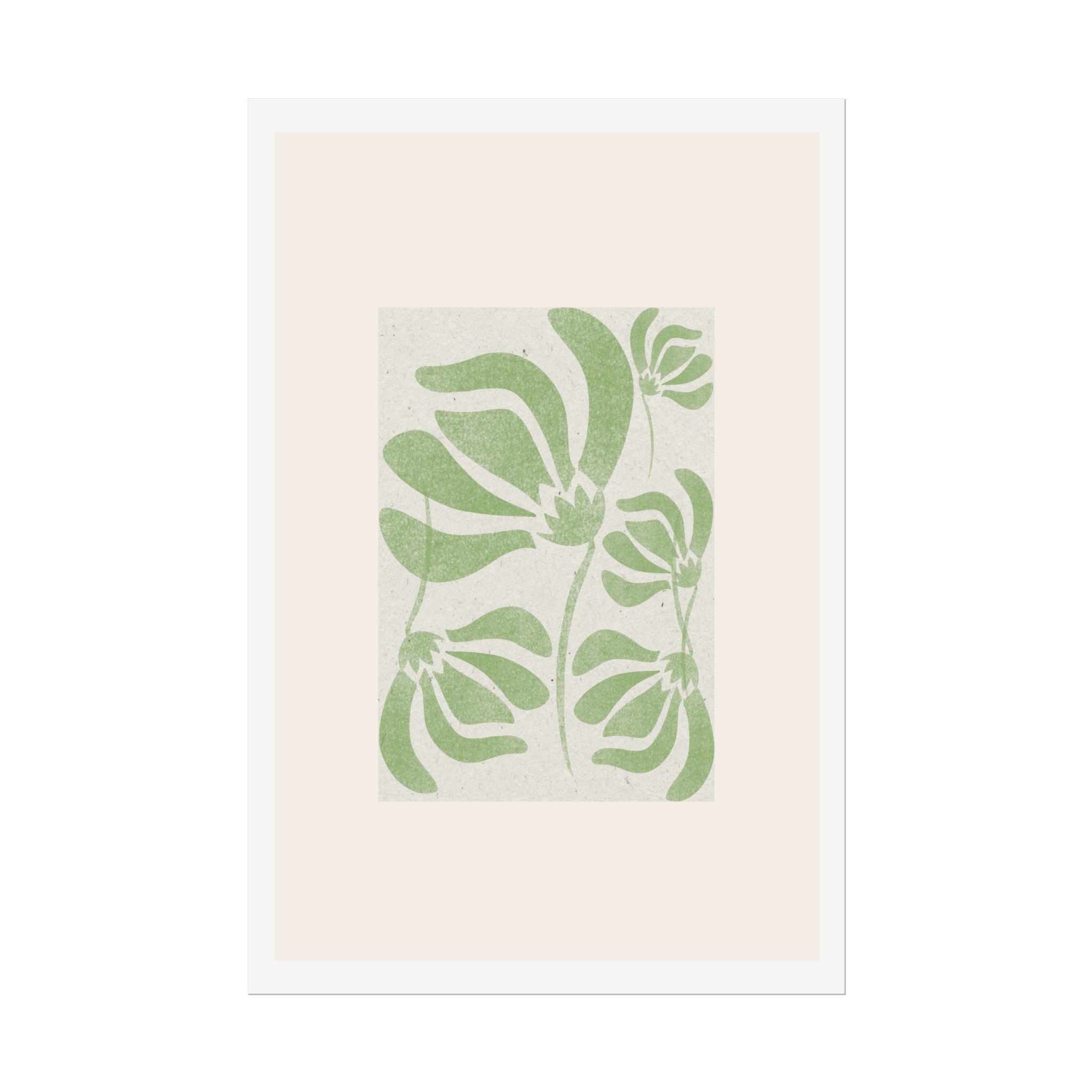 Verdant Bloom Harmony - Poster