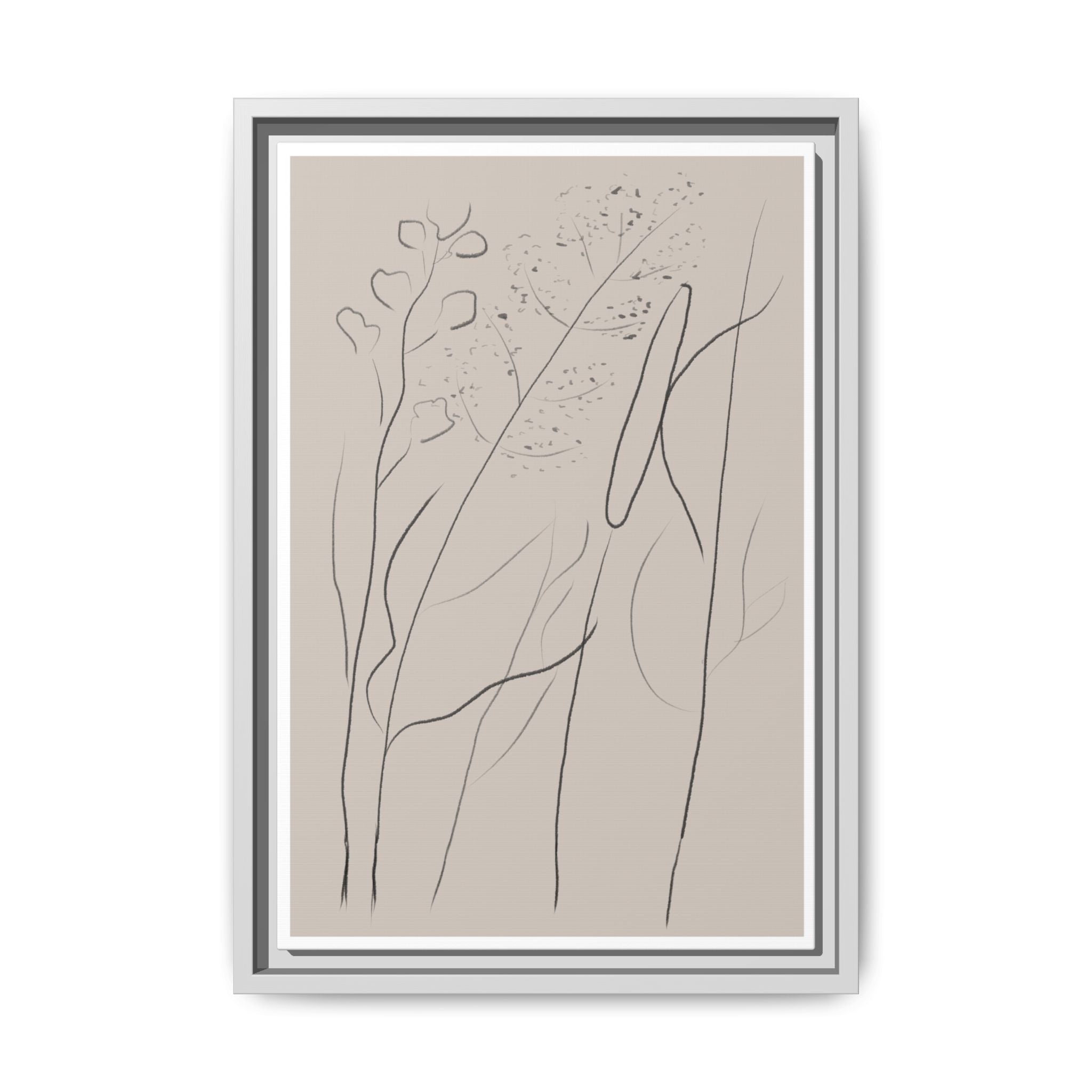 Quiet Woodland Traces - Framed