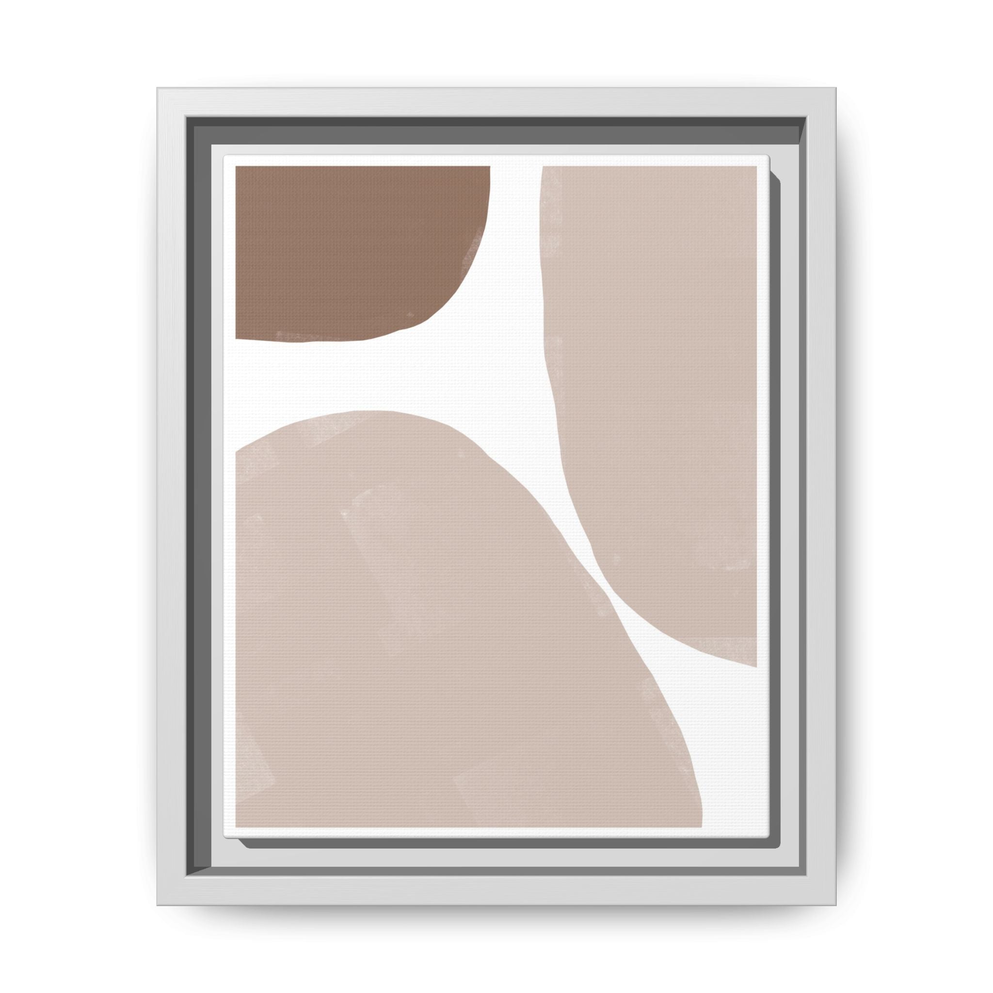 Muted Clay Horizons - Framed