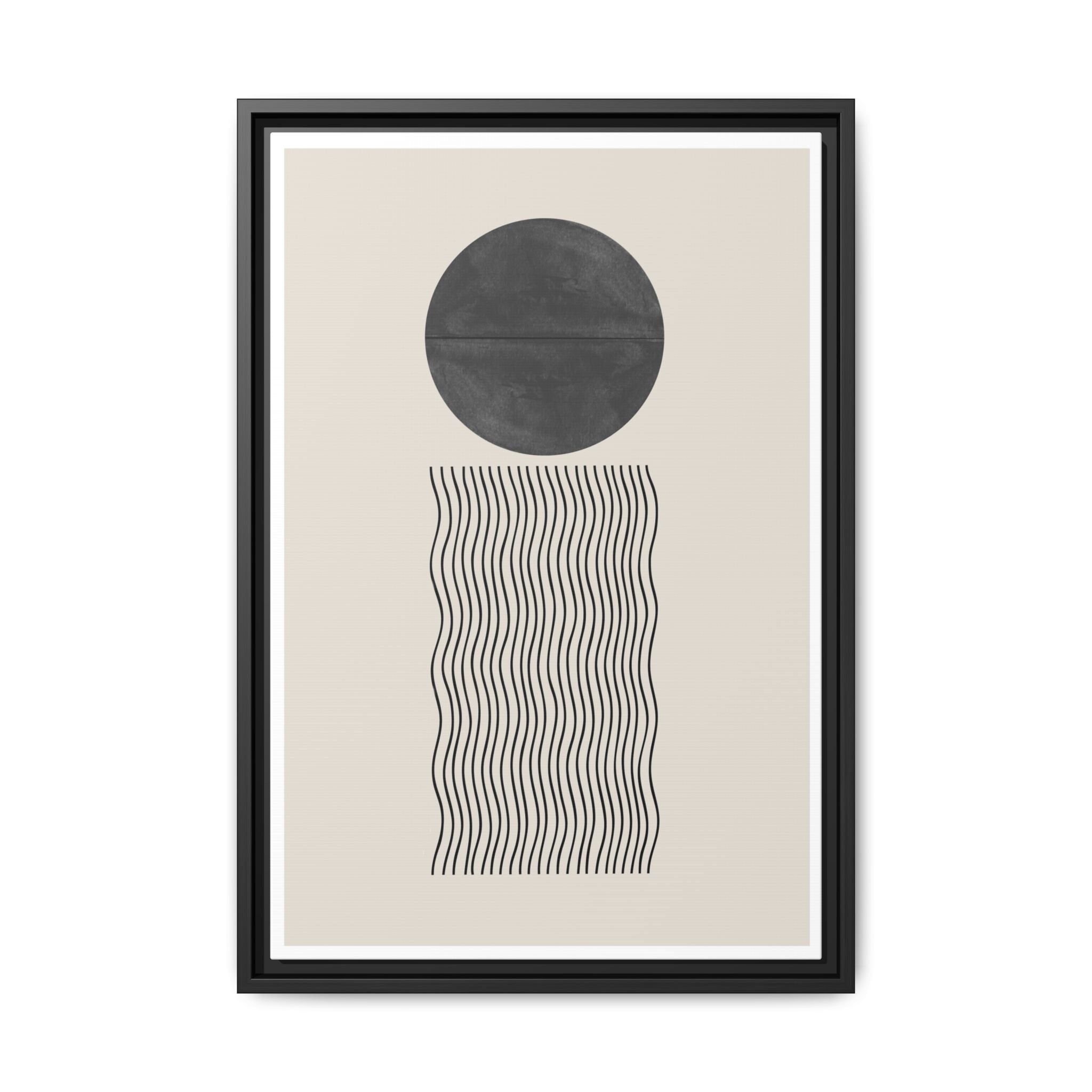 Celestial Wave Alignment - Framed