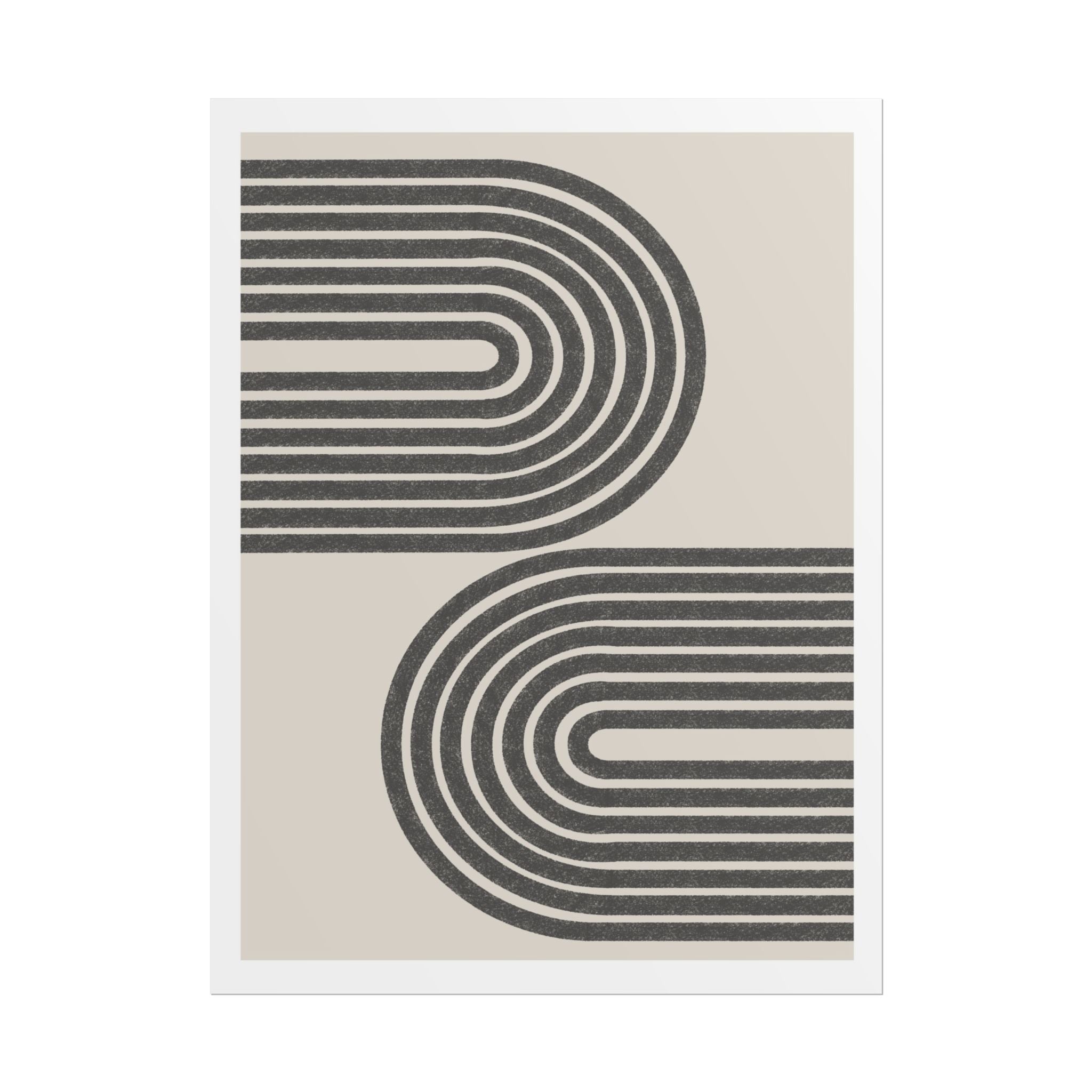 Twin Horizon Currents - Poster