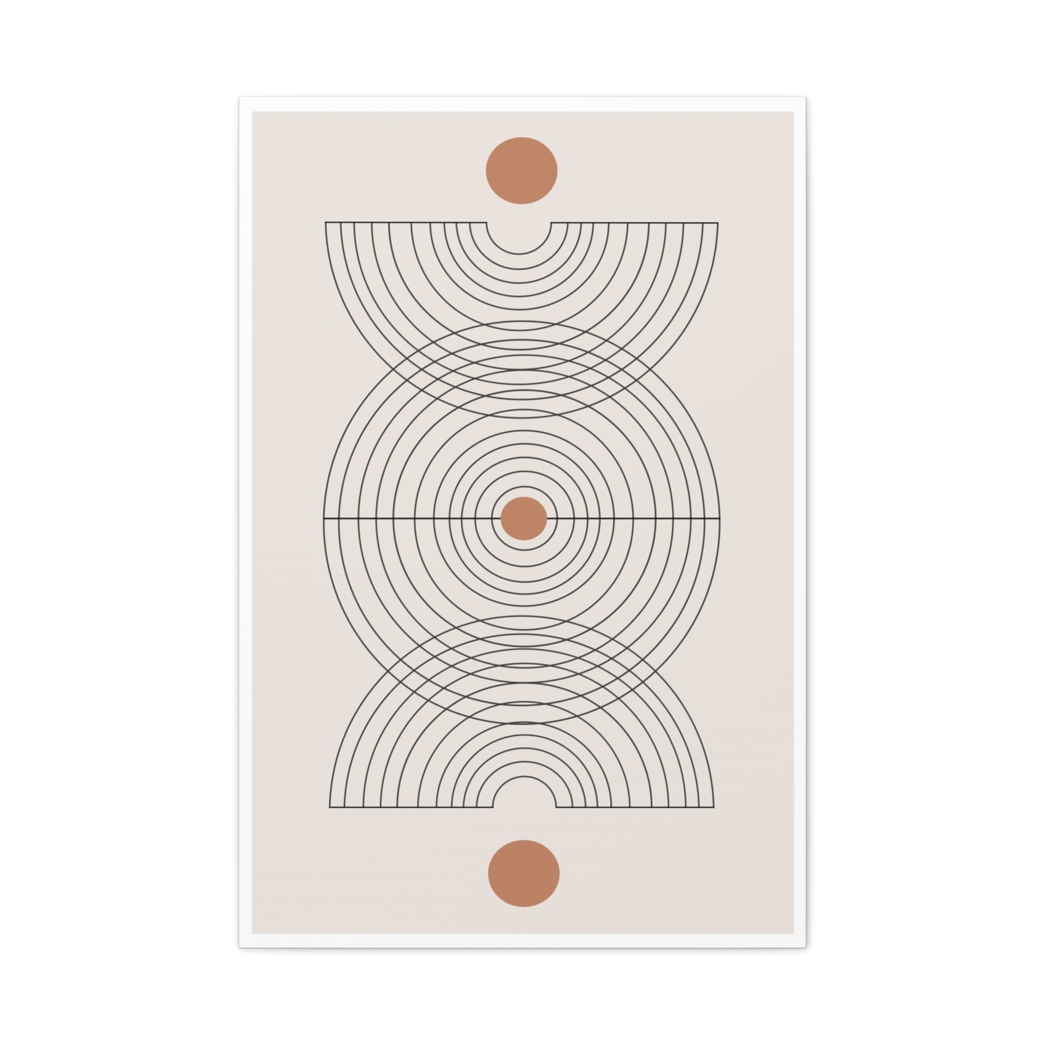Celestial Echo Symmetry - Canvas