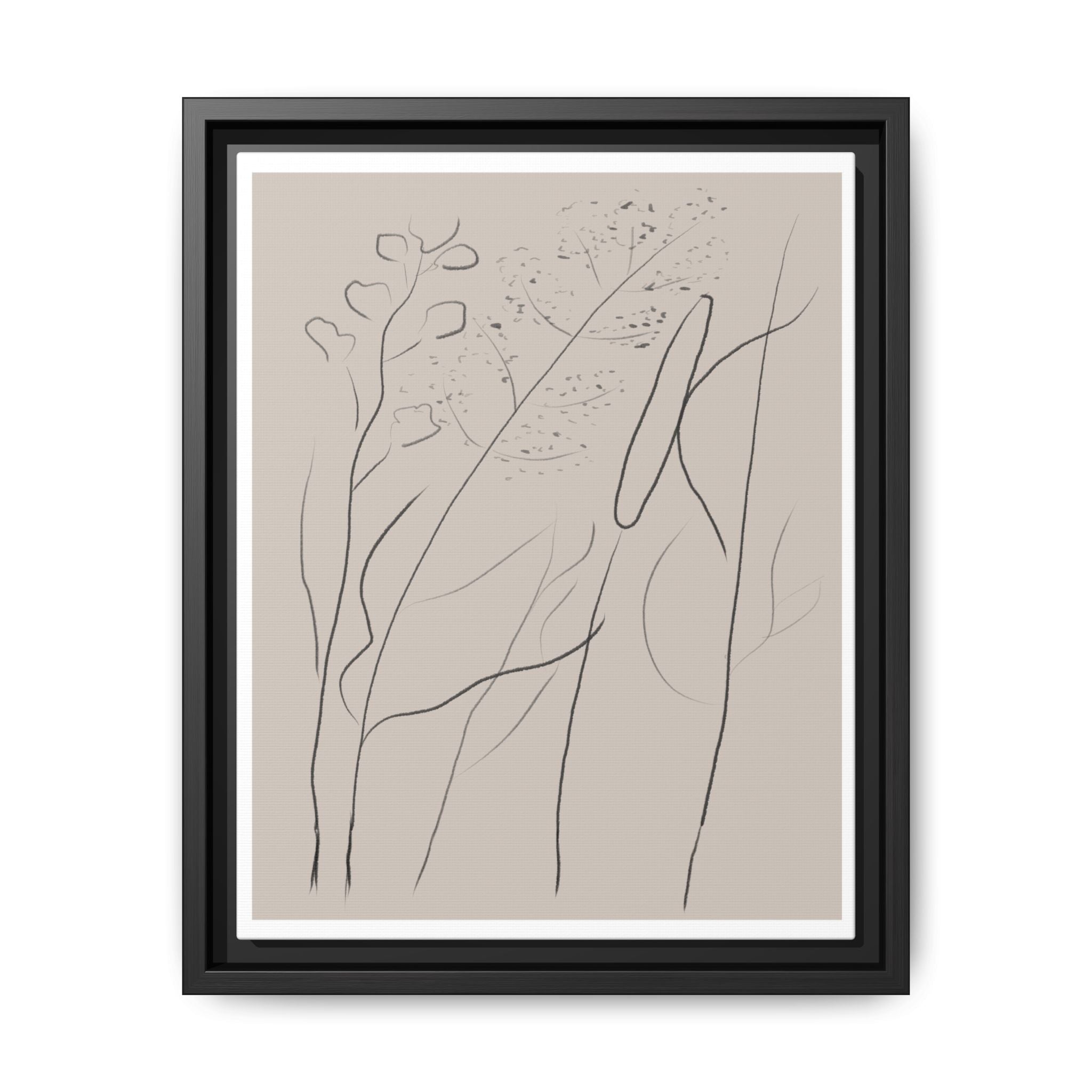 Quiet Woodland Traces - Framed