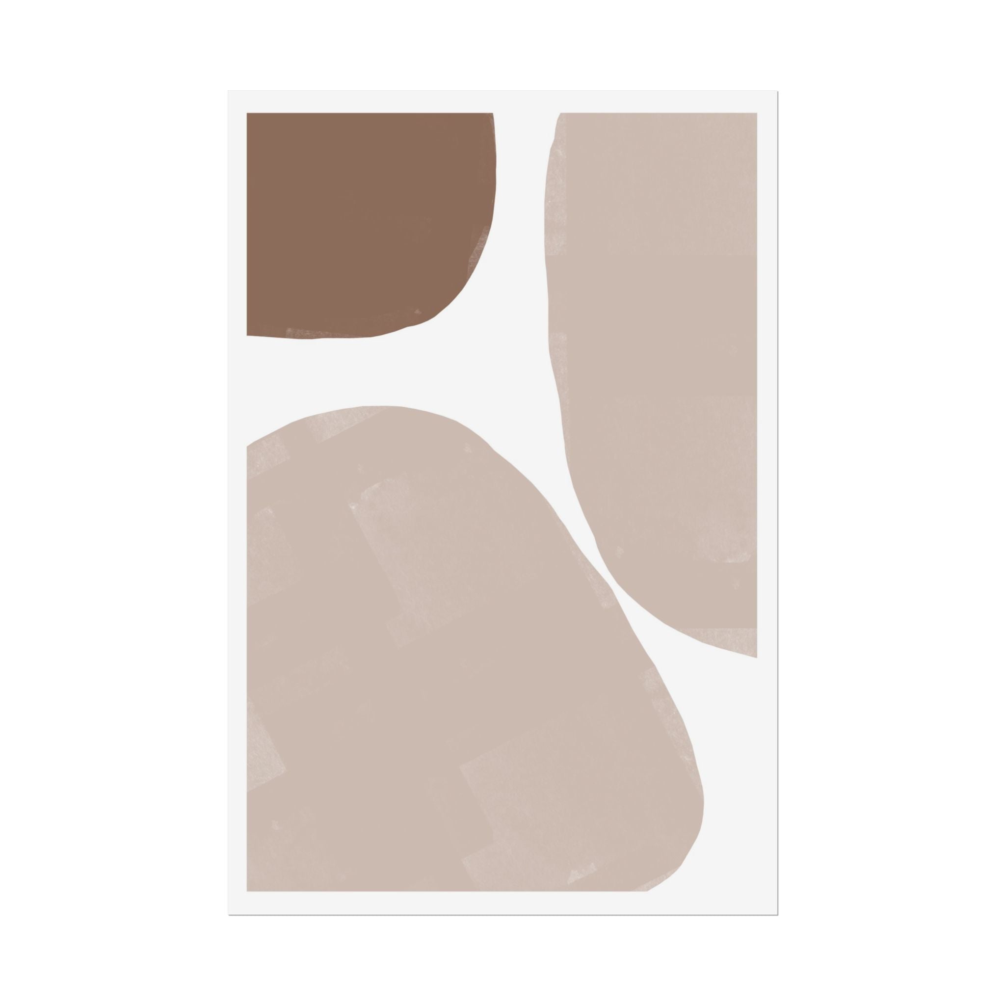 Muted Clay Horizons - Poster