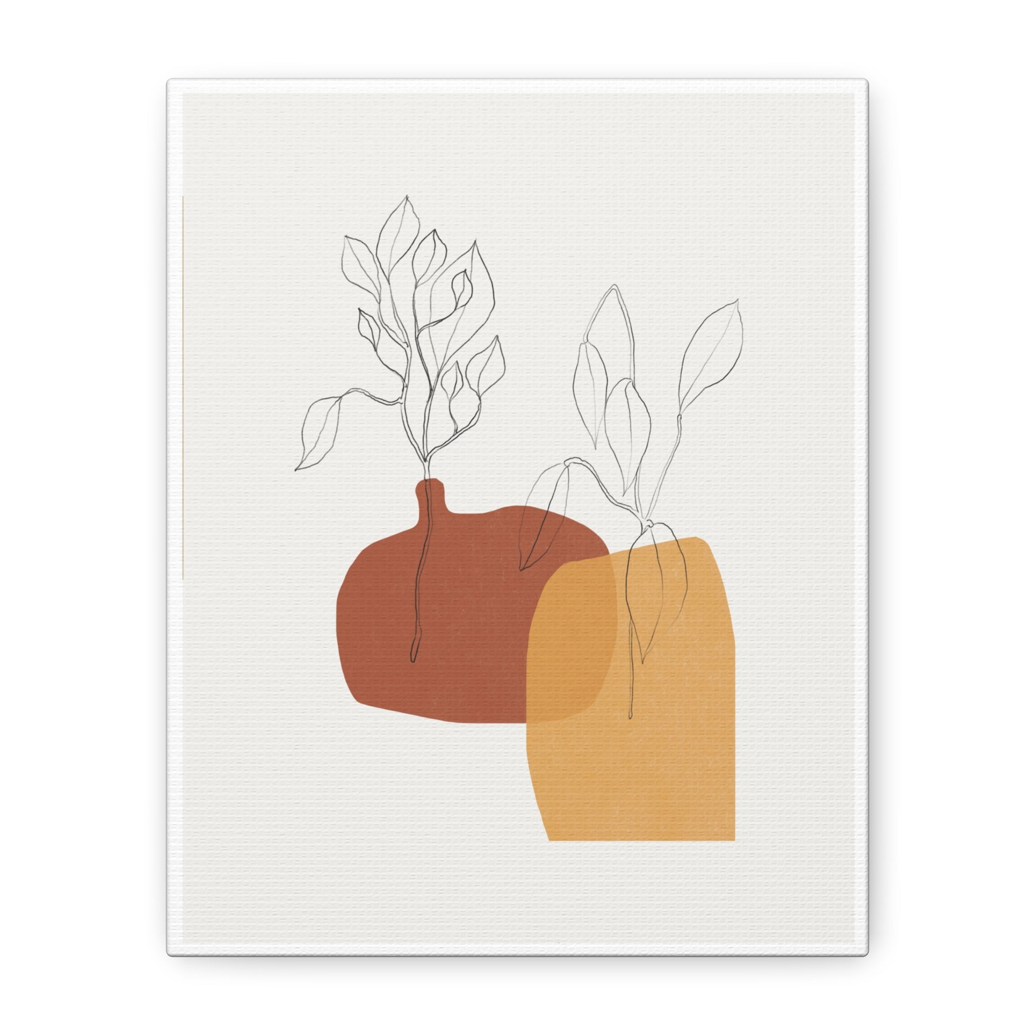Terracotta Whisper Forms - Canvas