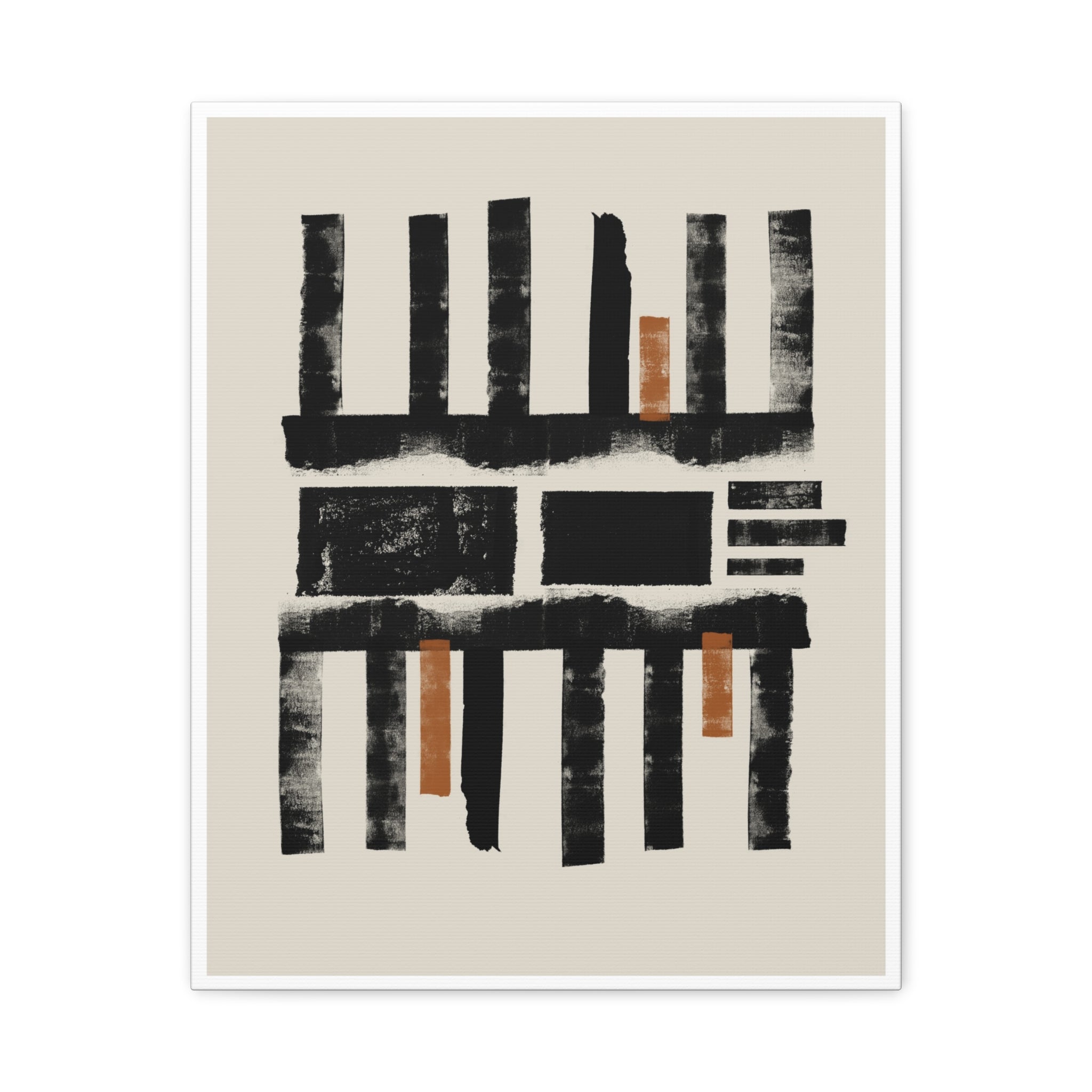 Amber Shadow Alignments - Canvas