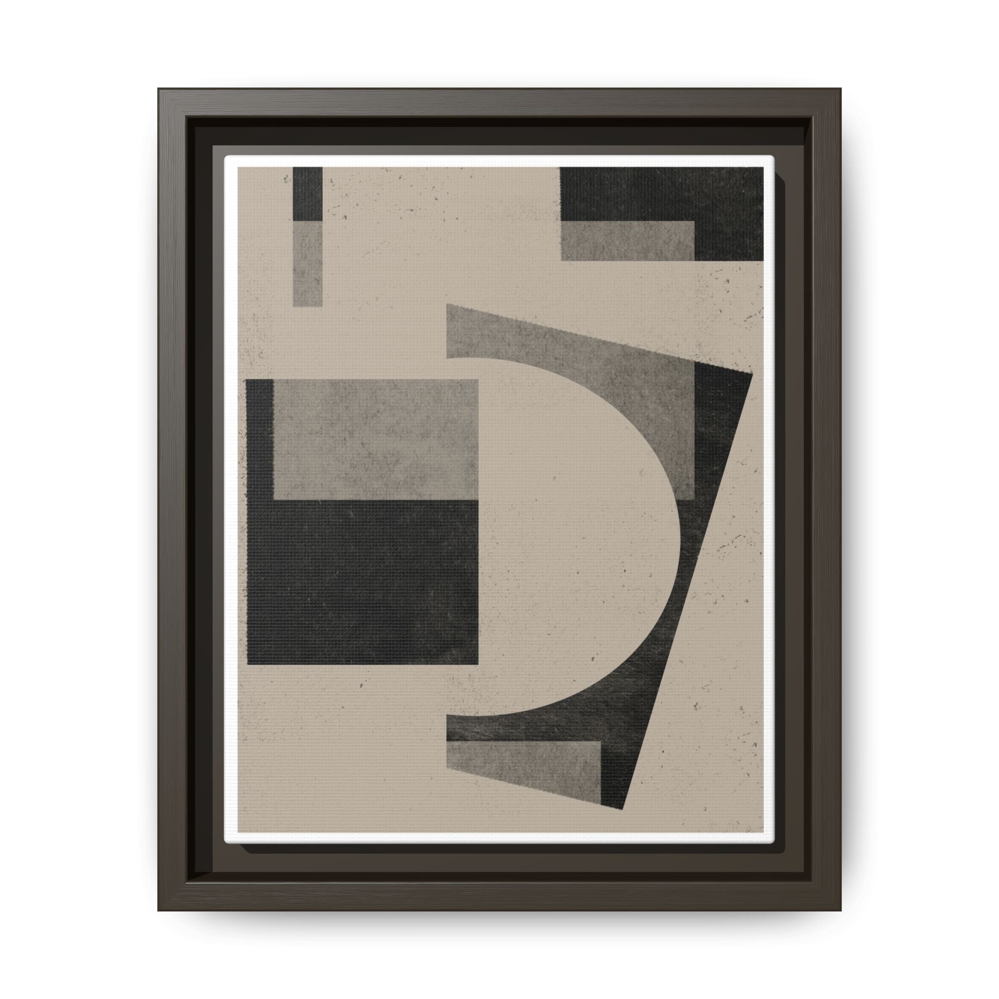 Obsidian Balance Study - Framed