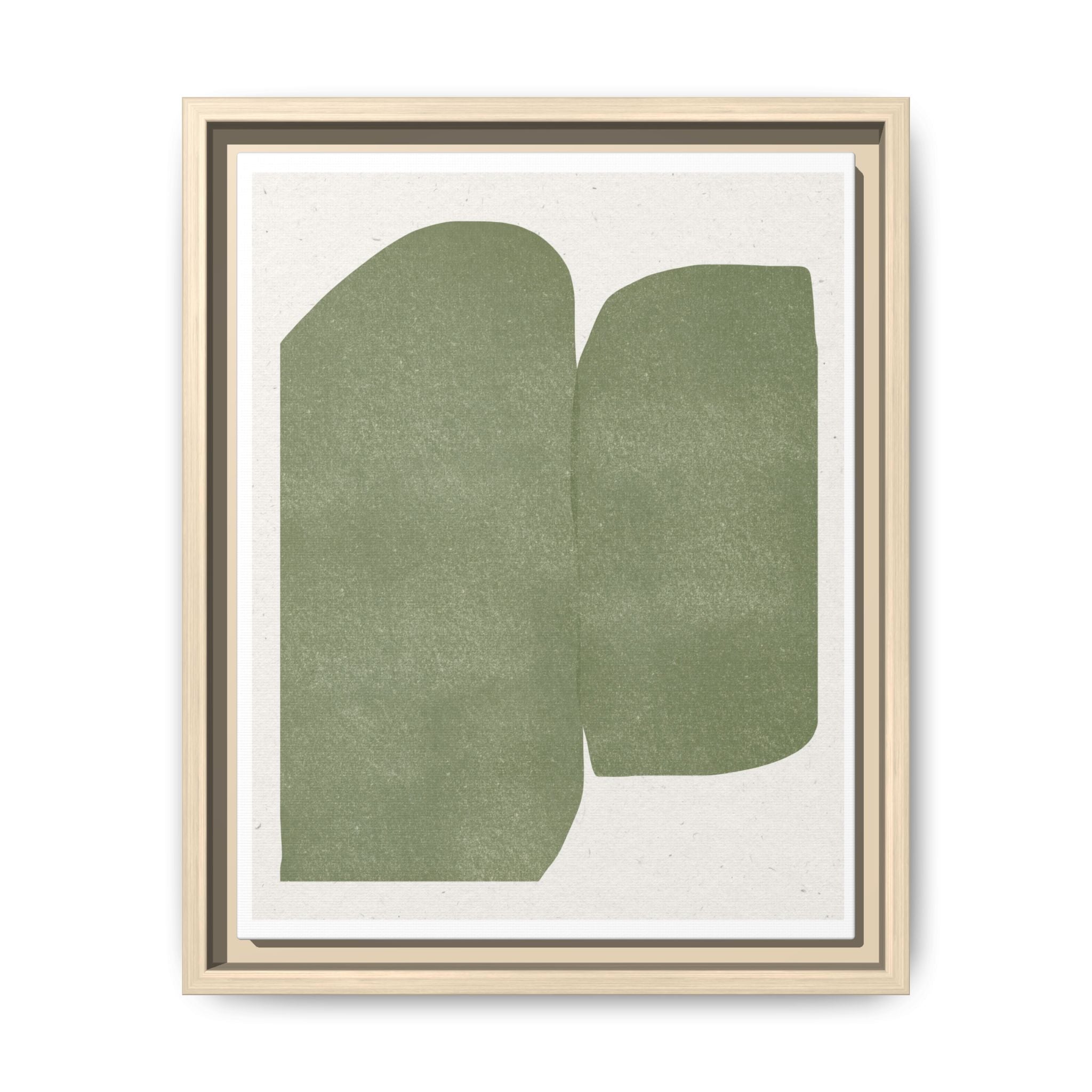 Sage Monolith Whisper - Framed