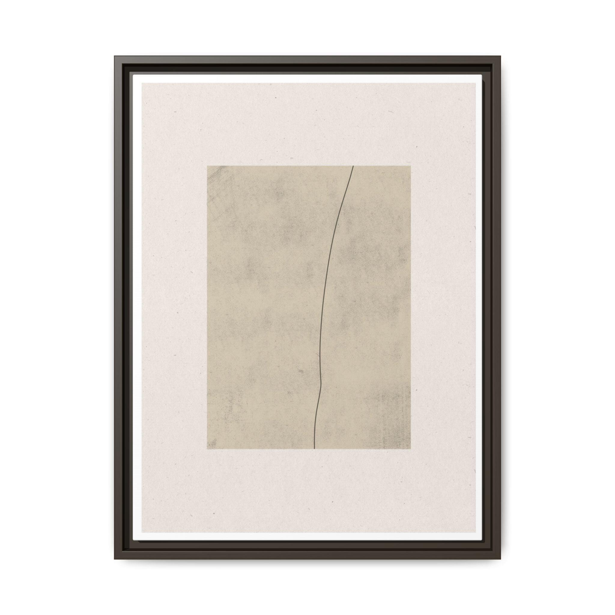 Quiet Contour Passage - Framed