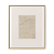 Whispered Horizon Trace - Framed