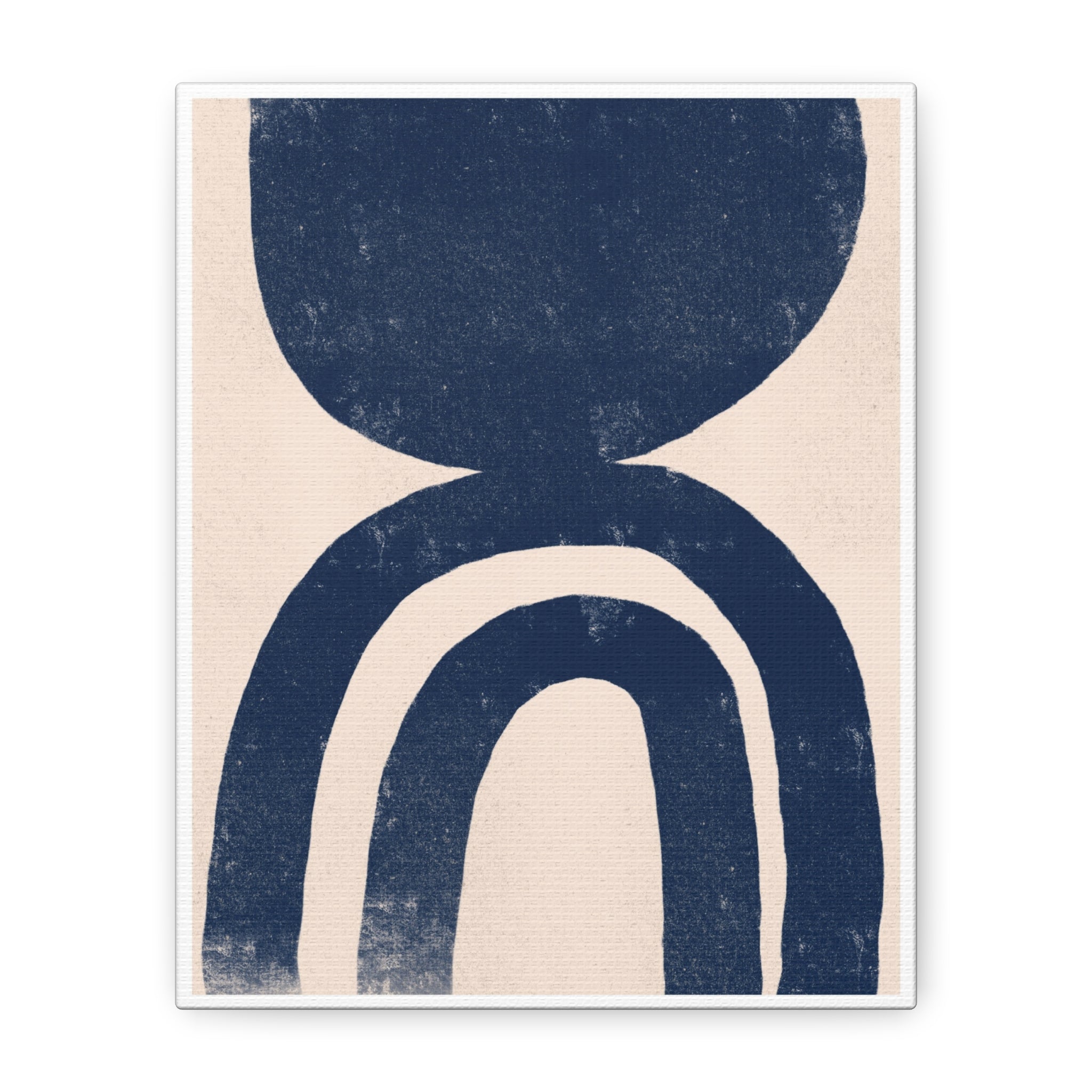 Indigo Arch Stillness - Canvas