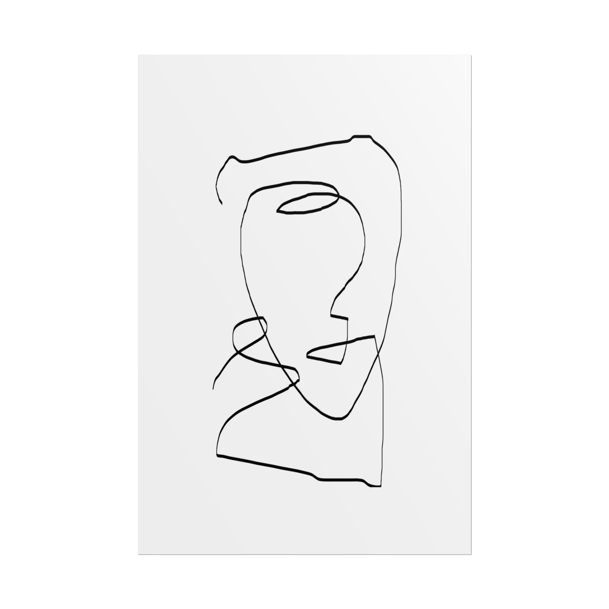 Silent Contour Reverie - Poster