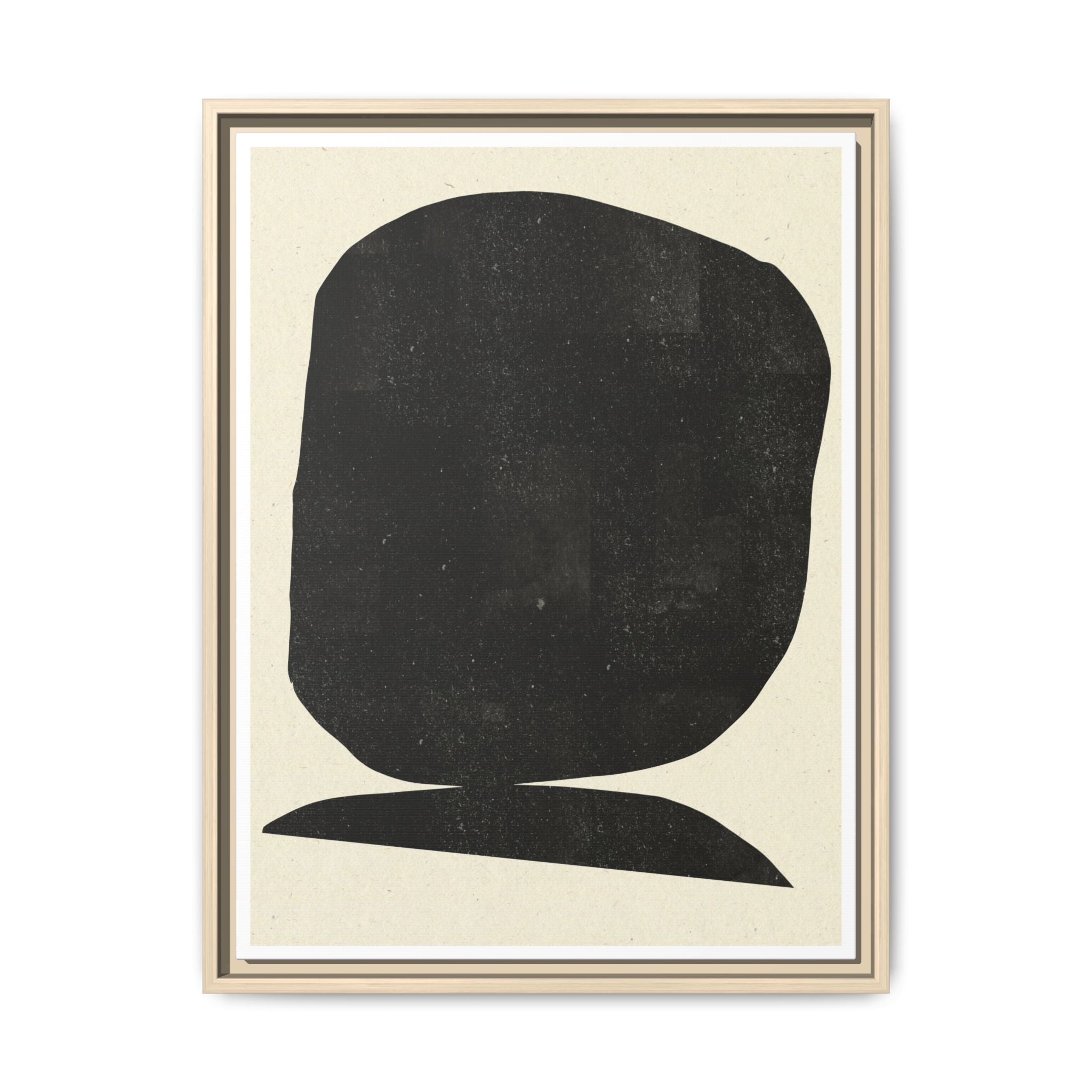 Midnight Monolith Whisper - Framed