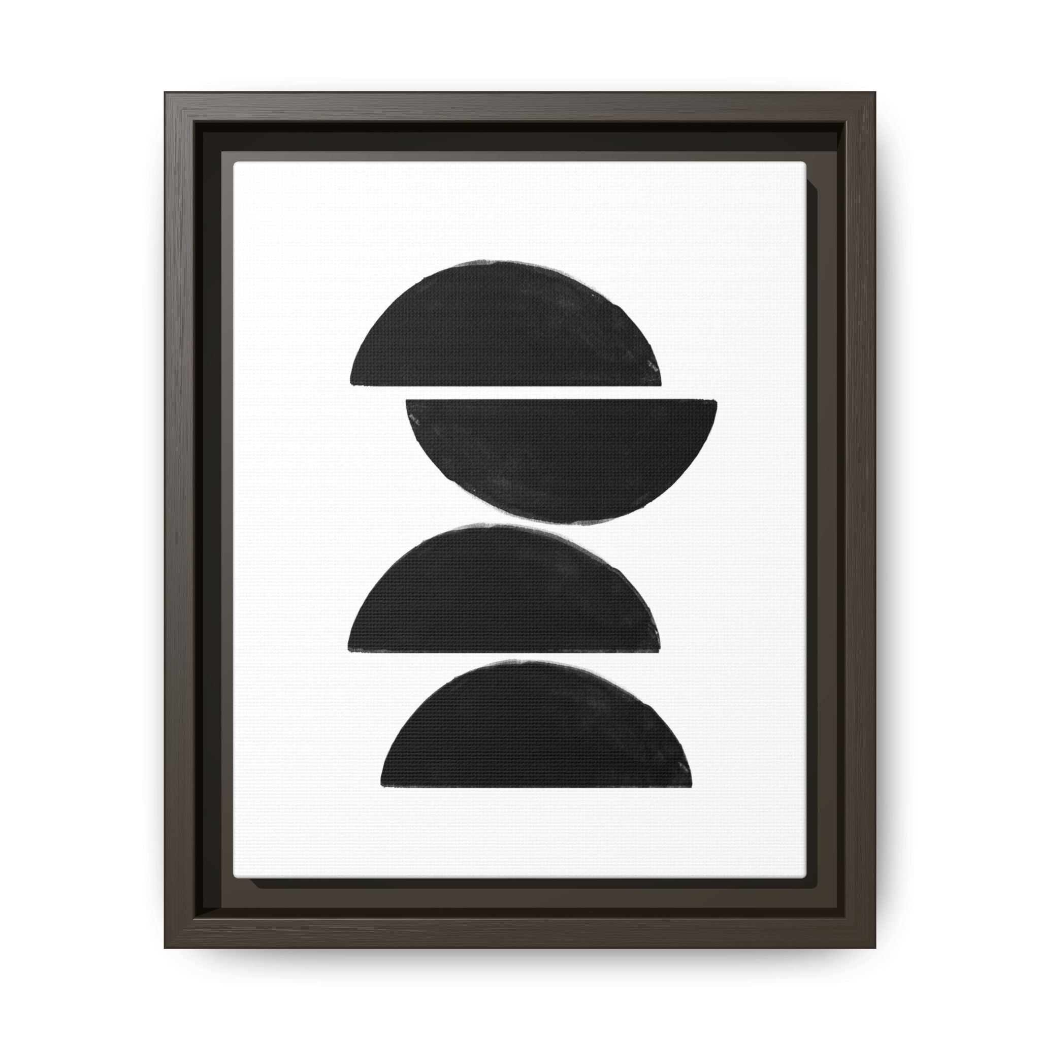 Noir Horizon Rhythm - Framed