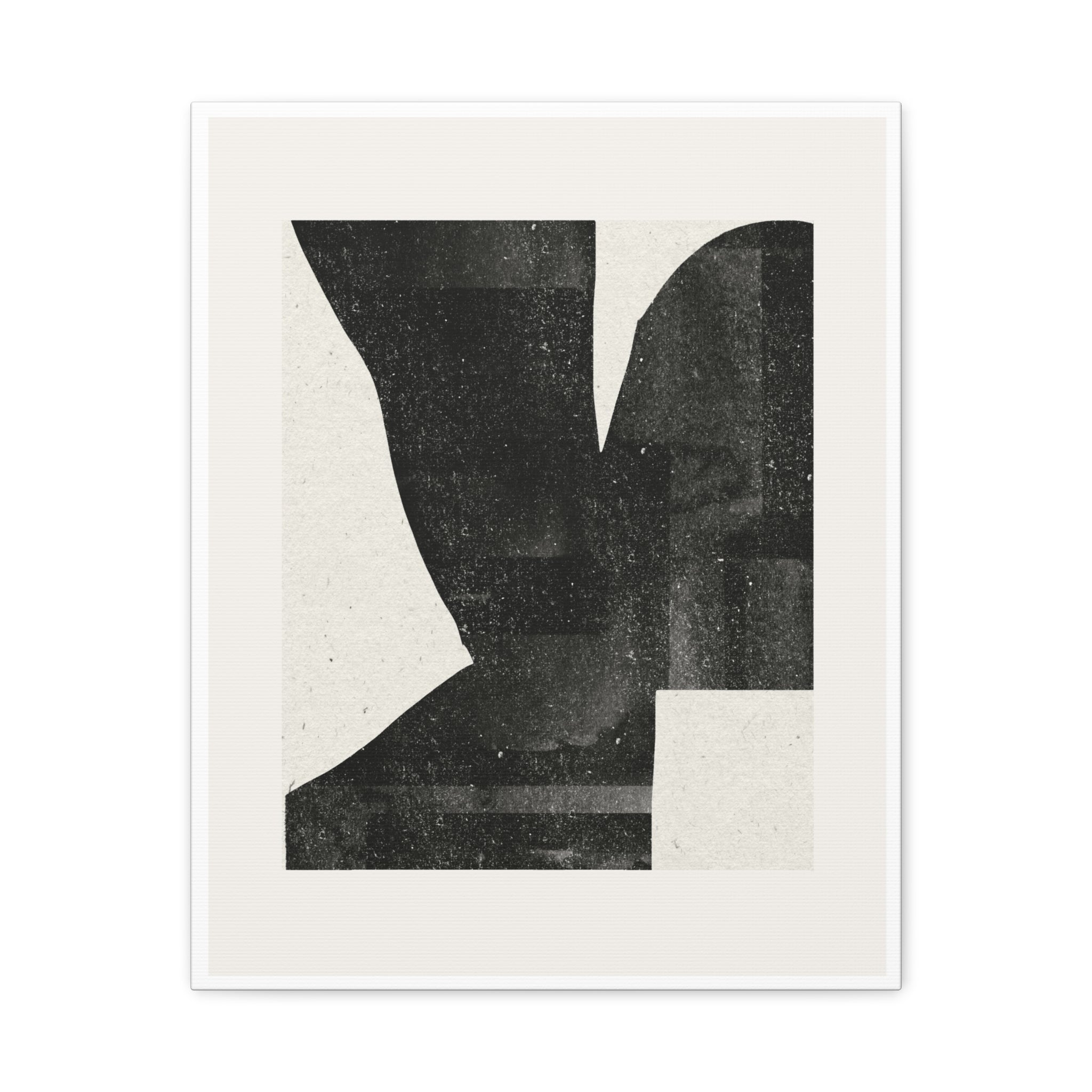 Noir Balance Echoes - Canvas