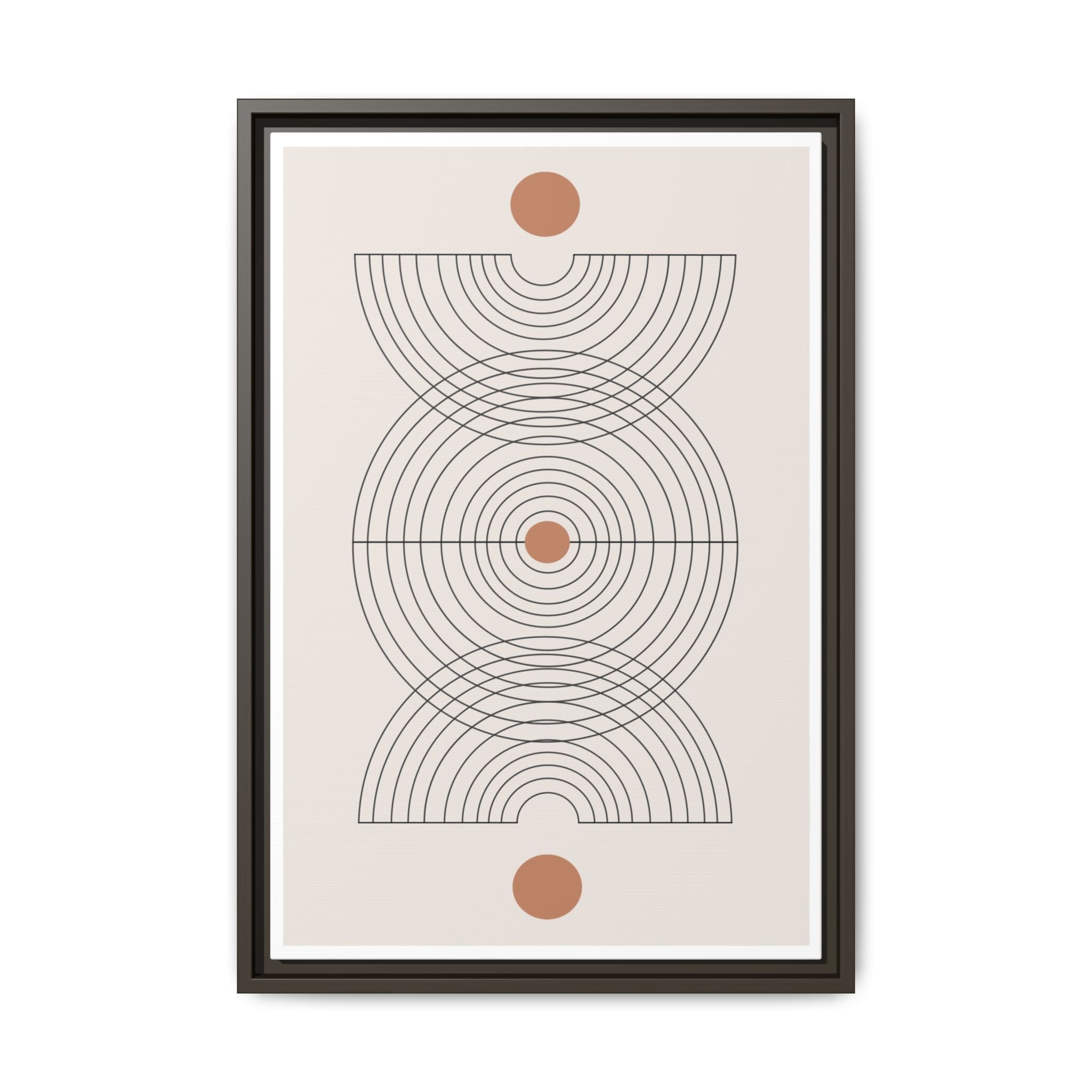 Celestial Echo Symmetry - Framed