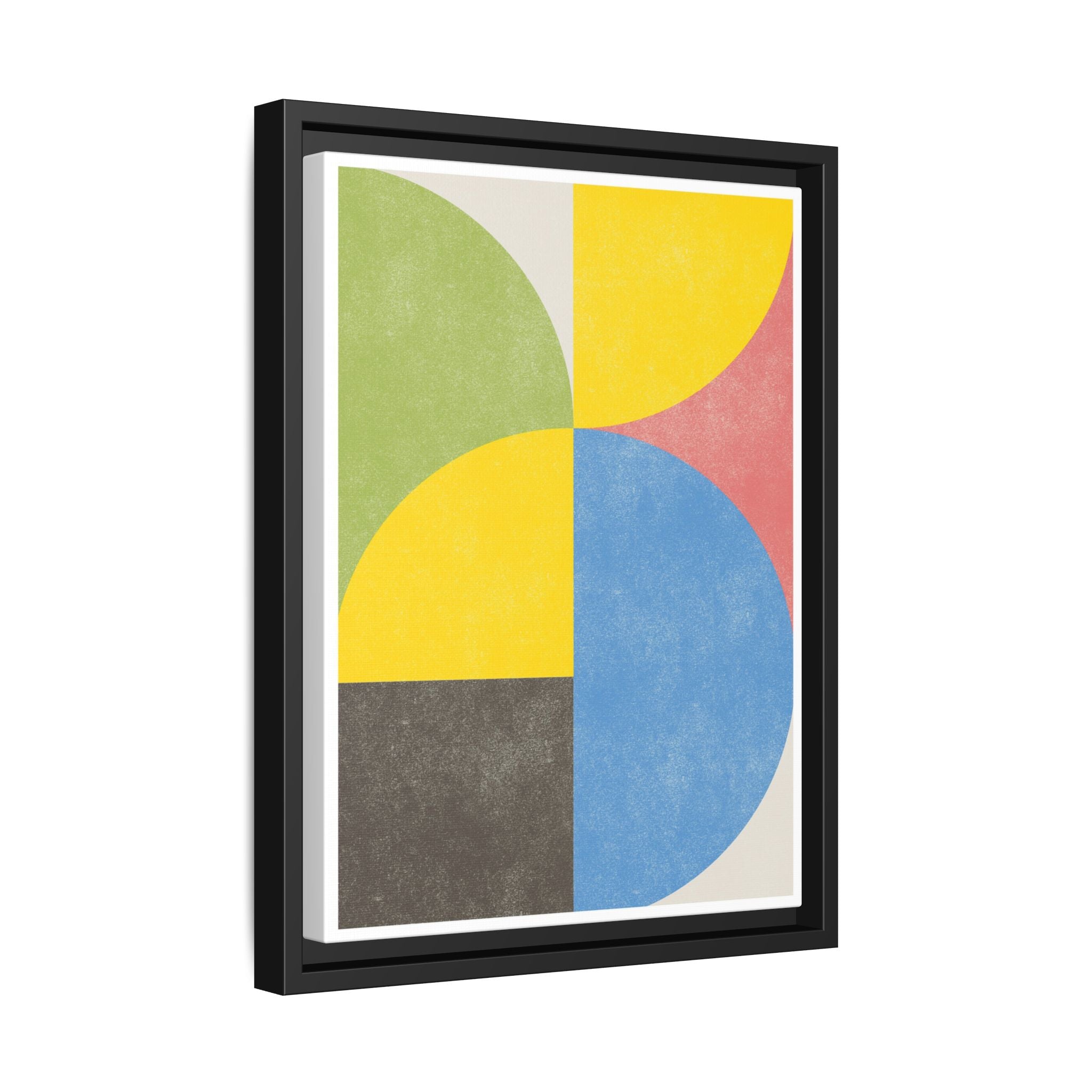 Pastel Orbit Rhythm - Framed