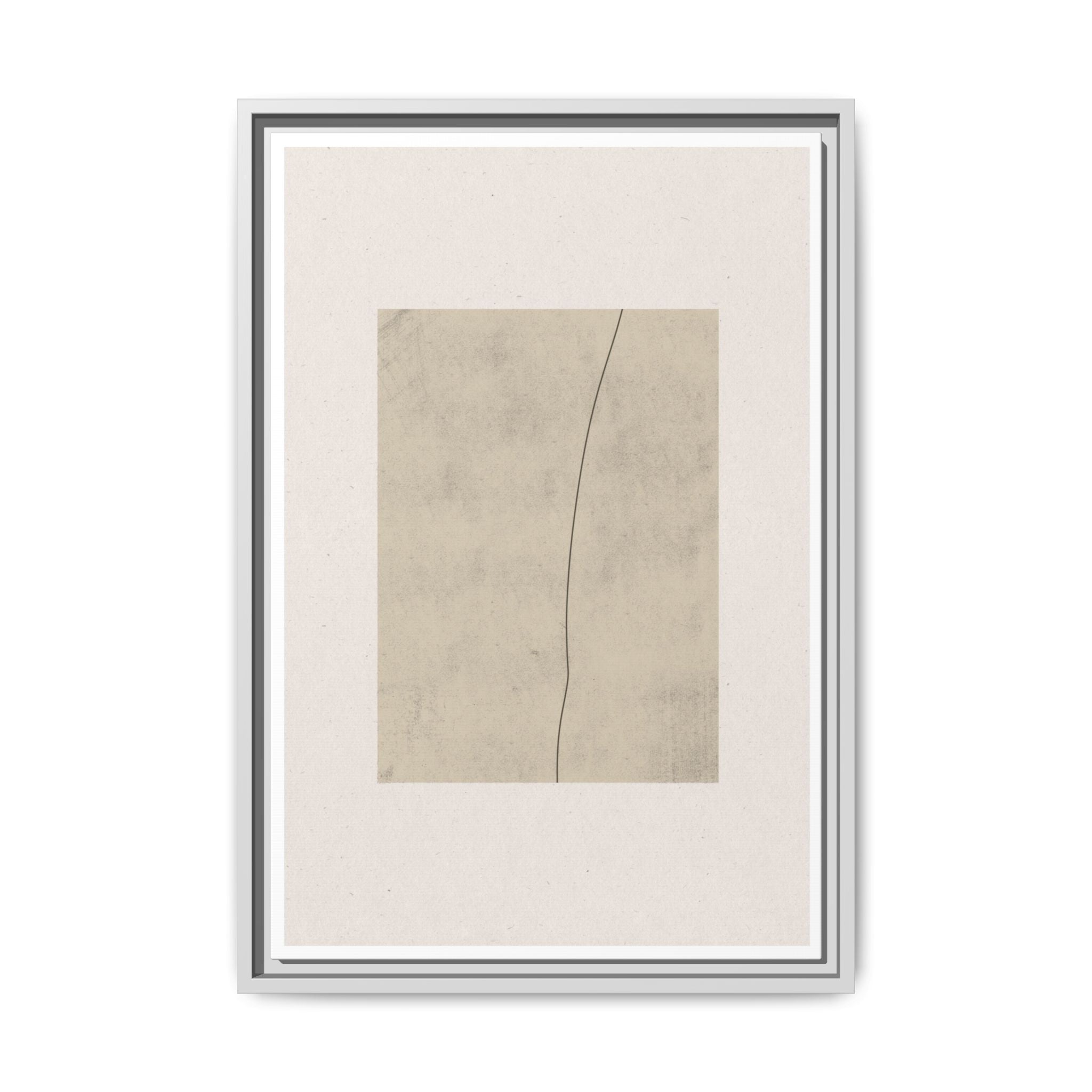 Quiet Contour Passage - Framed