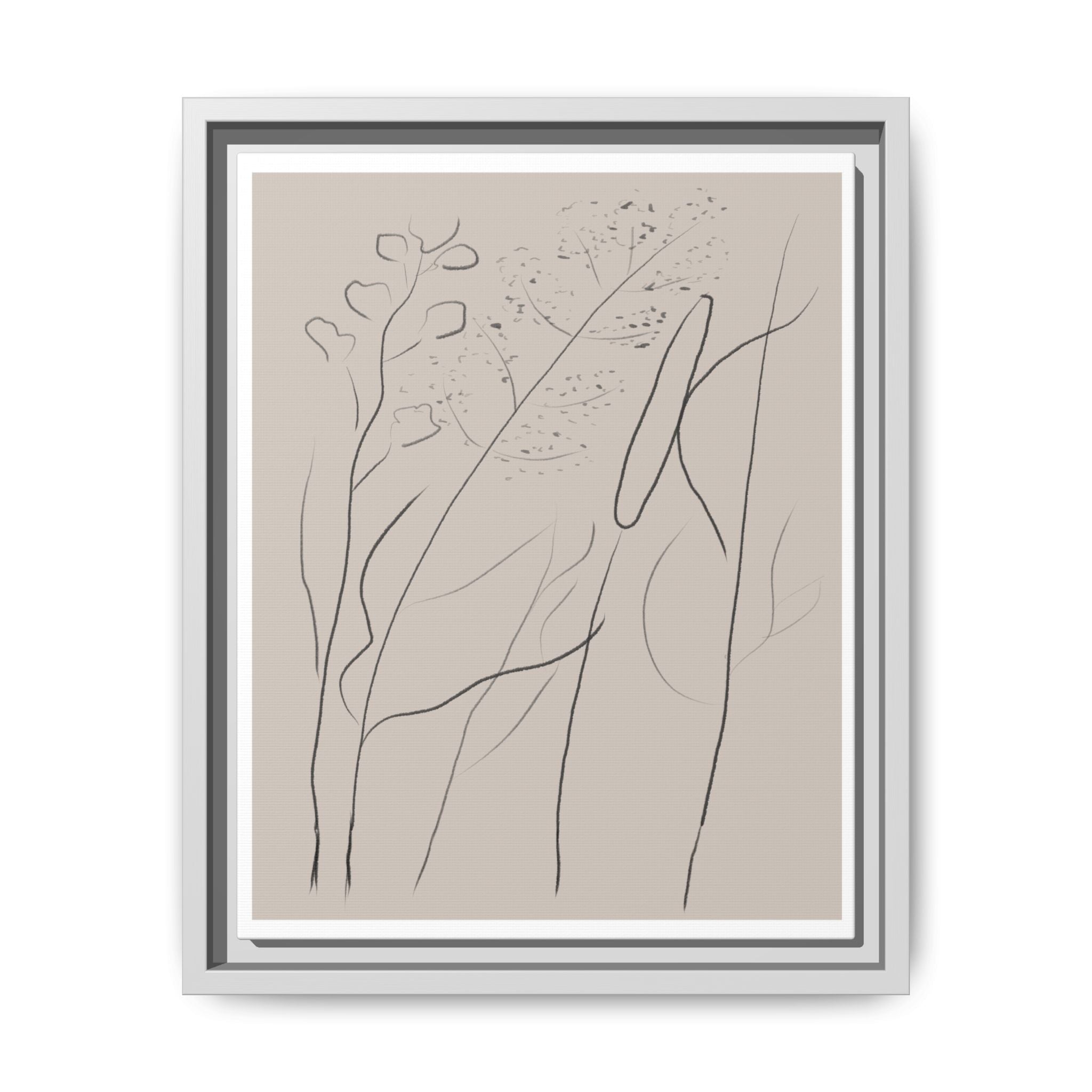 Quiet Woodland Traces - Framed
