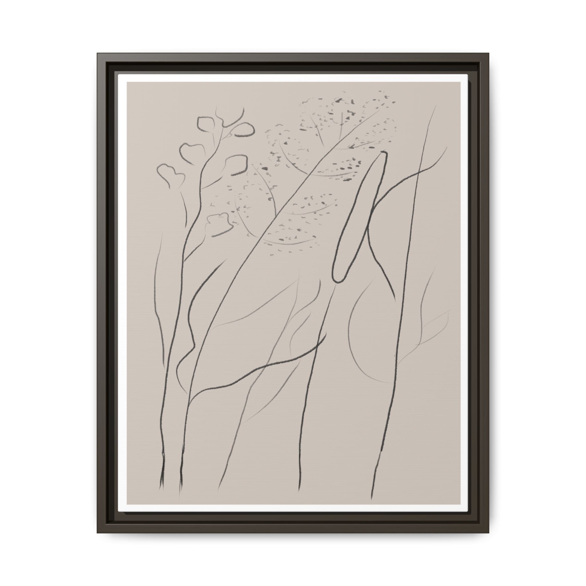 Quiet Woodland Traces - Framed