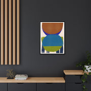 Azure Meadow Eclipse - Framed