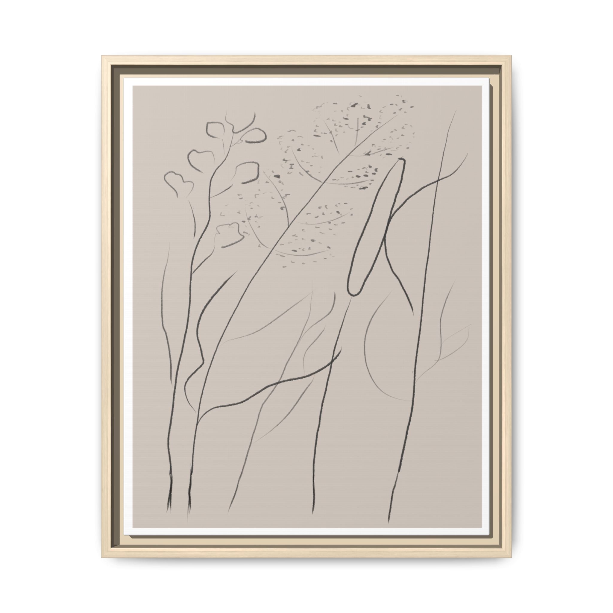 Quiet Woodland Traces - Framed