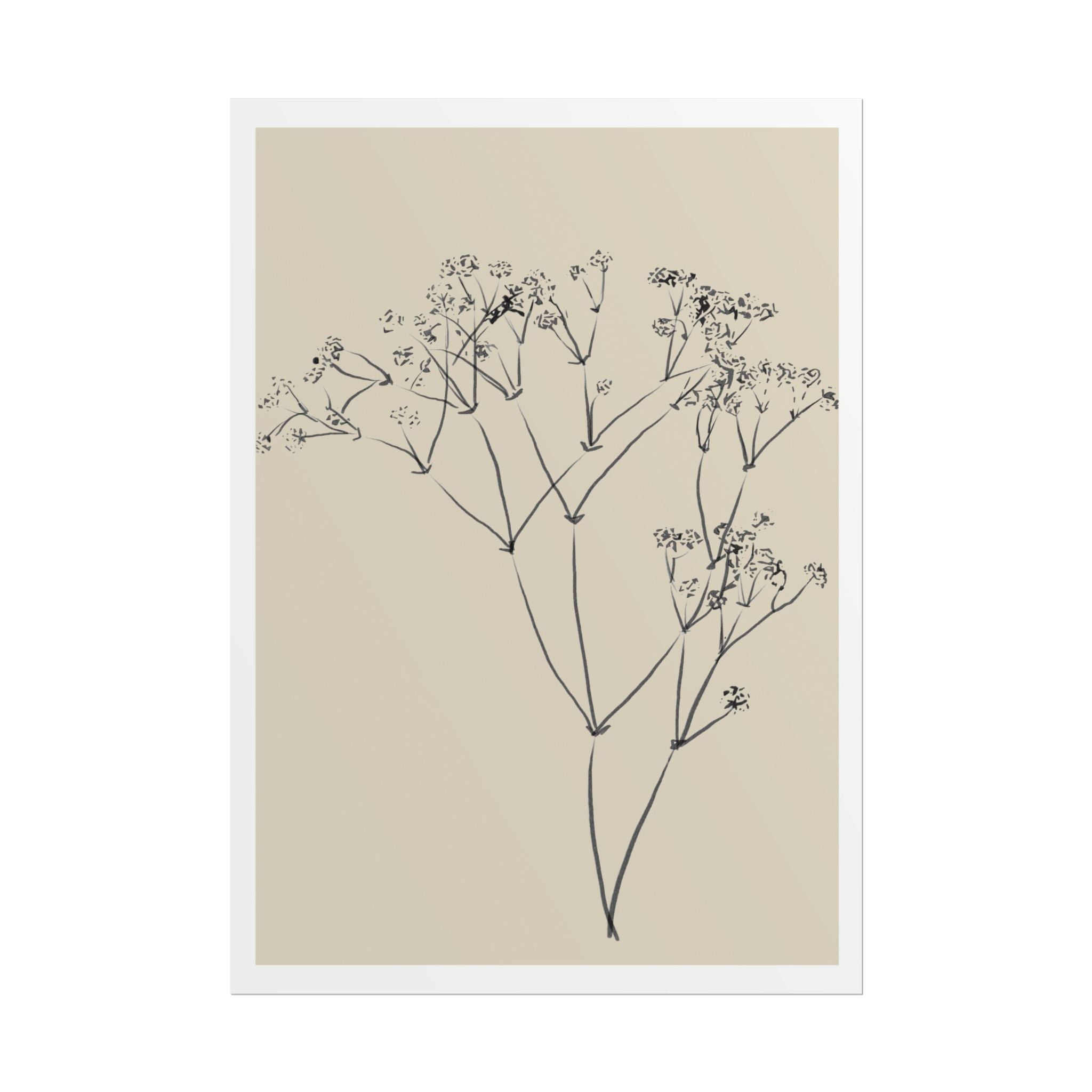 Soft Meadow Stillness - Poster