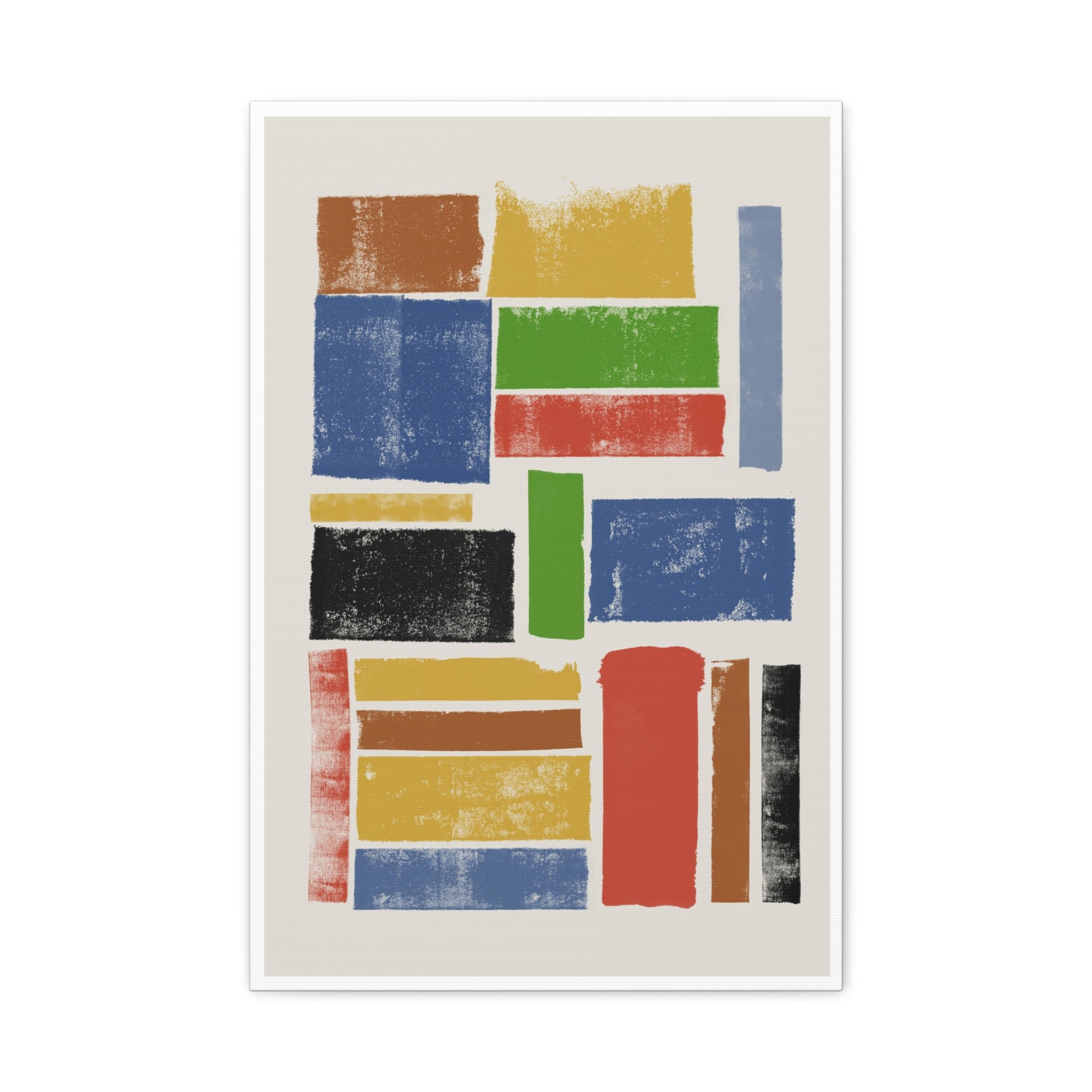 Playful Color Rhythm - Canvas
