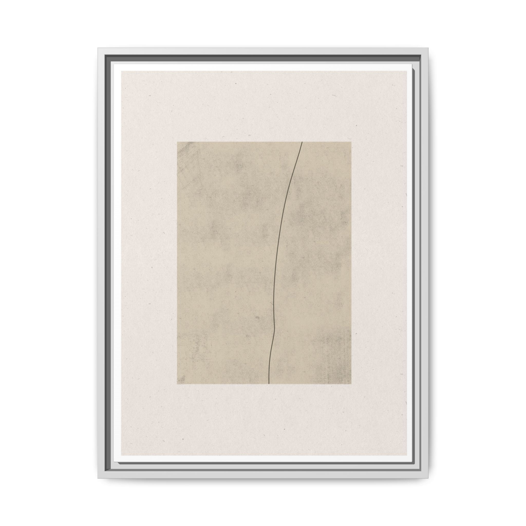 Quiet Contour Passage - Framed