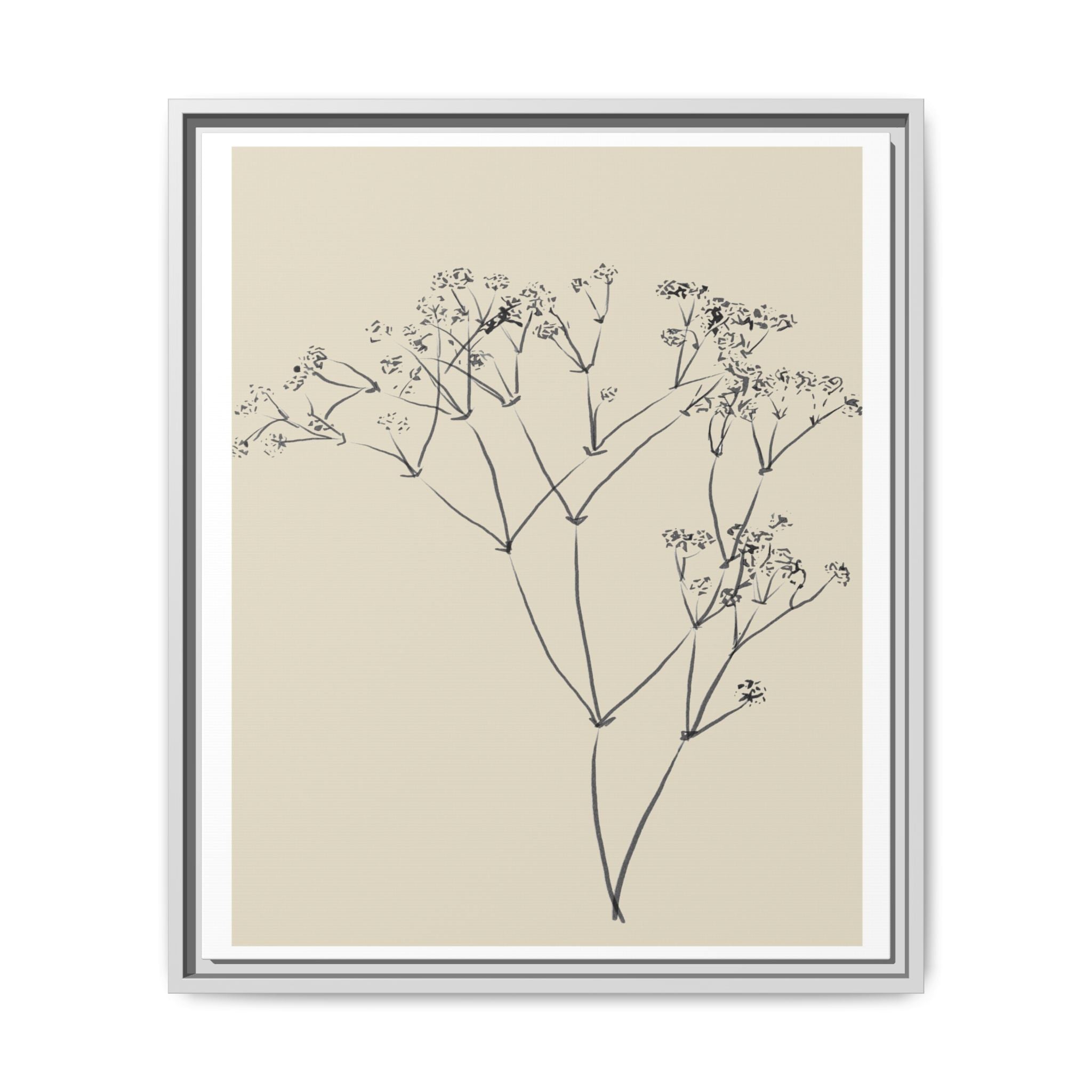 Soft Meadow Stillness - Framed