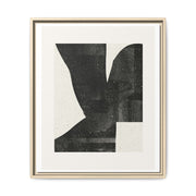 Noir Balance Echoes - Framed