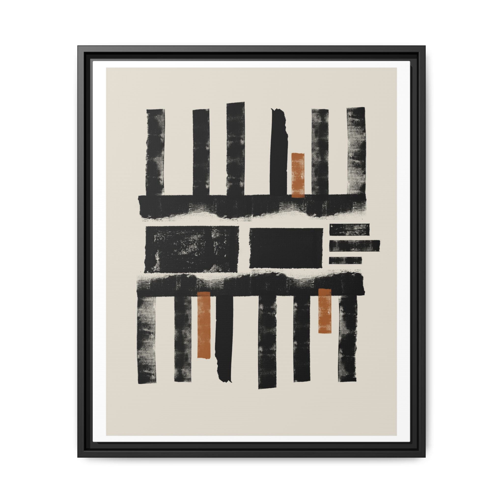 Amber Shadow Alignments - Framed