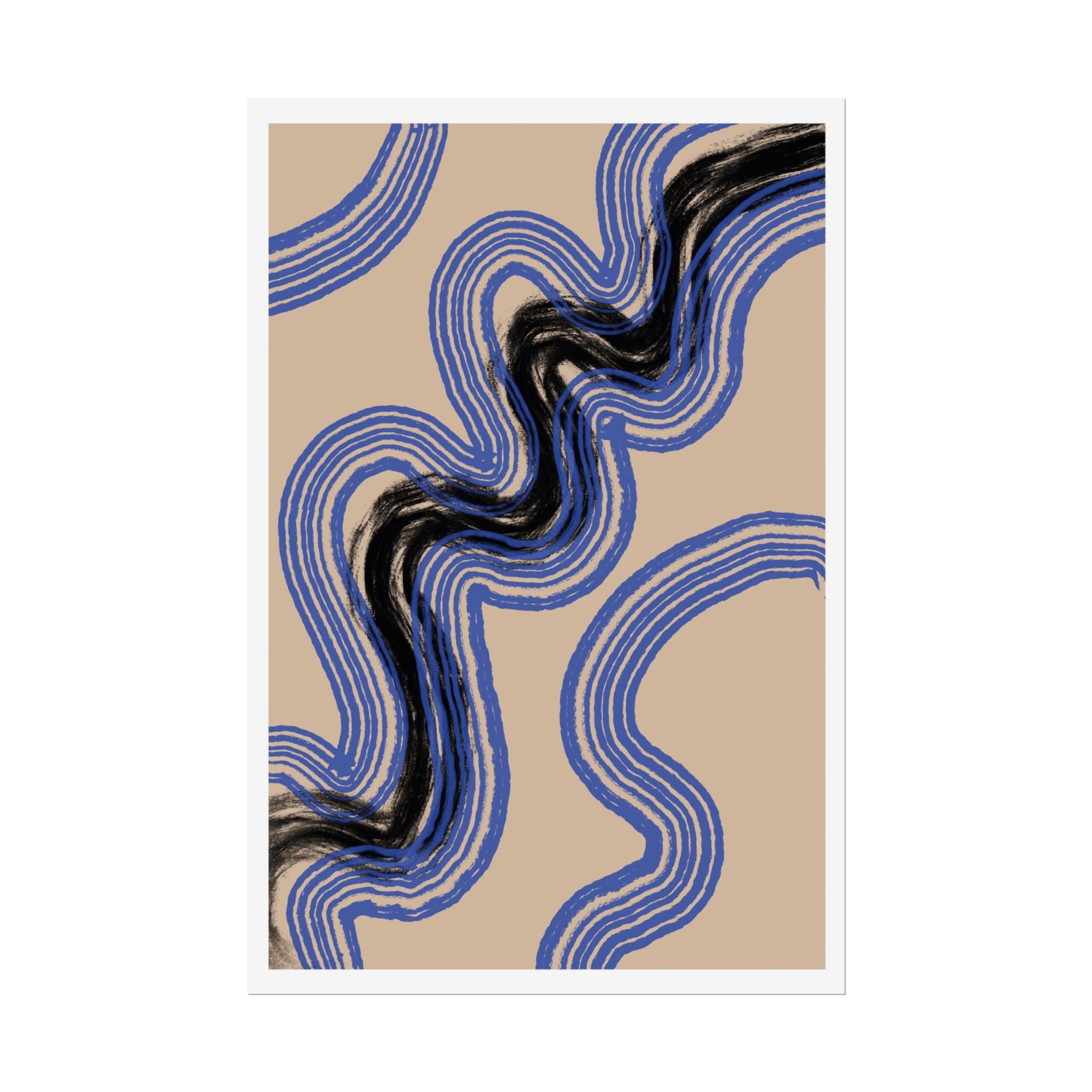 Indigo Rhythm Passage - Poster