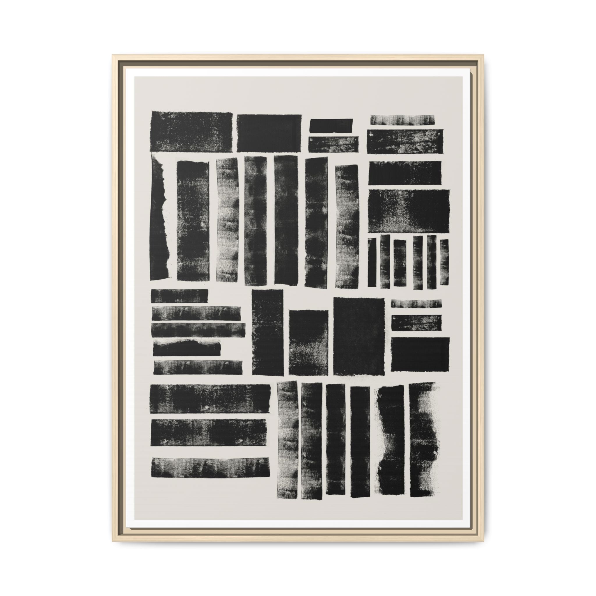 Midnight Rhythm Panels - Framed