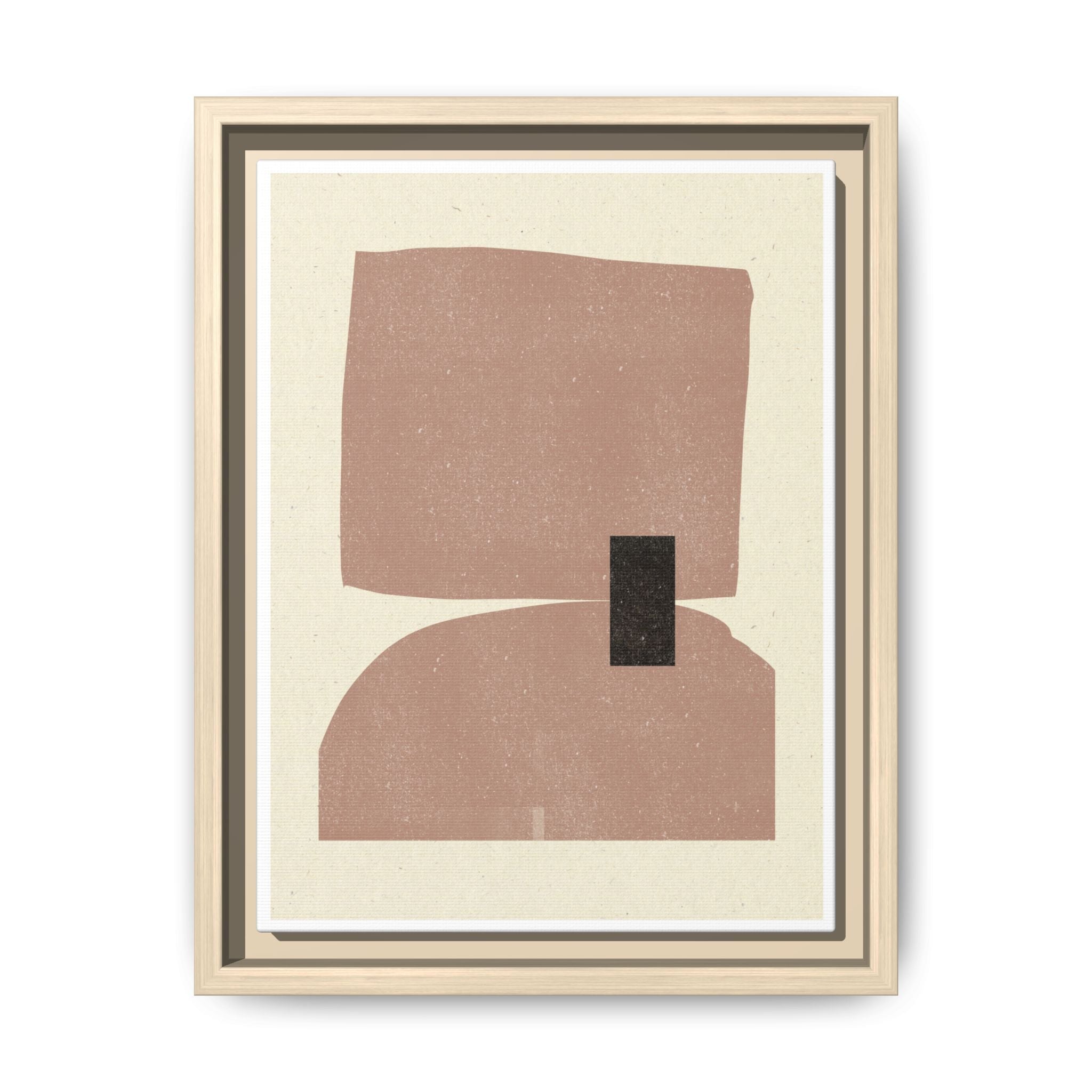 Blush Balance Study - Framed