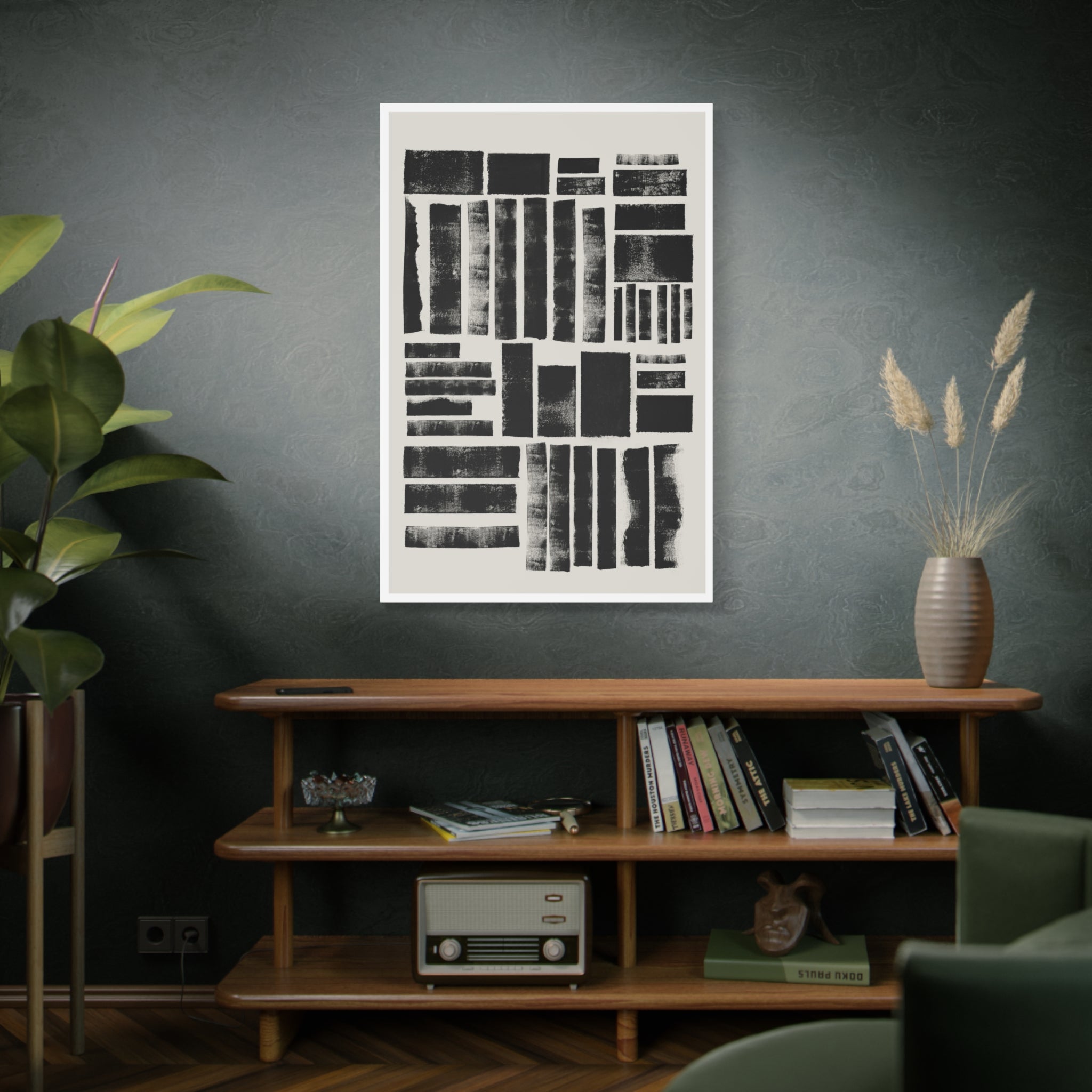Midnight Rhythm Panels - Canvas