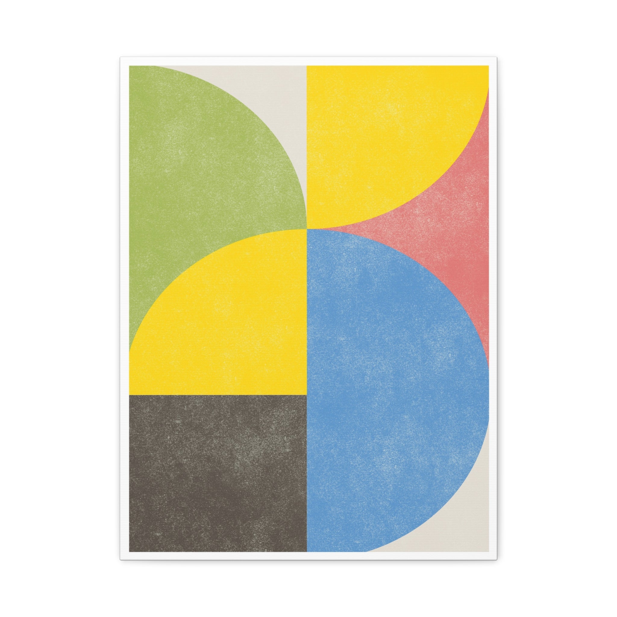Pastel Orbit Rhythm - Canvas