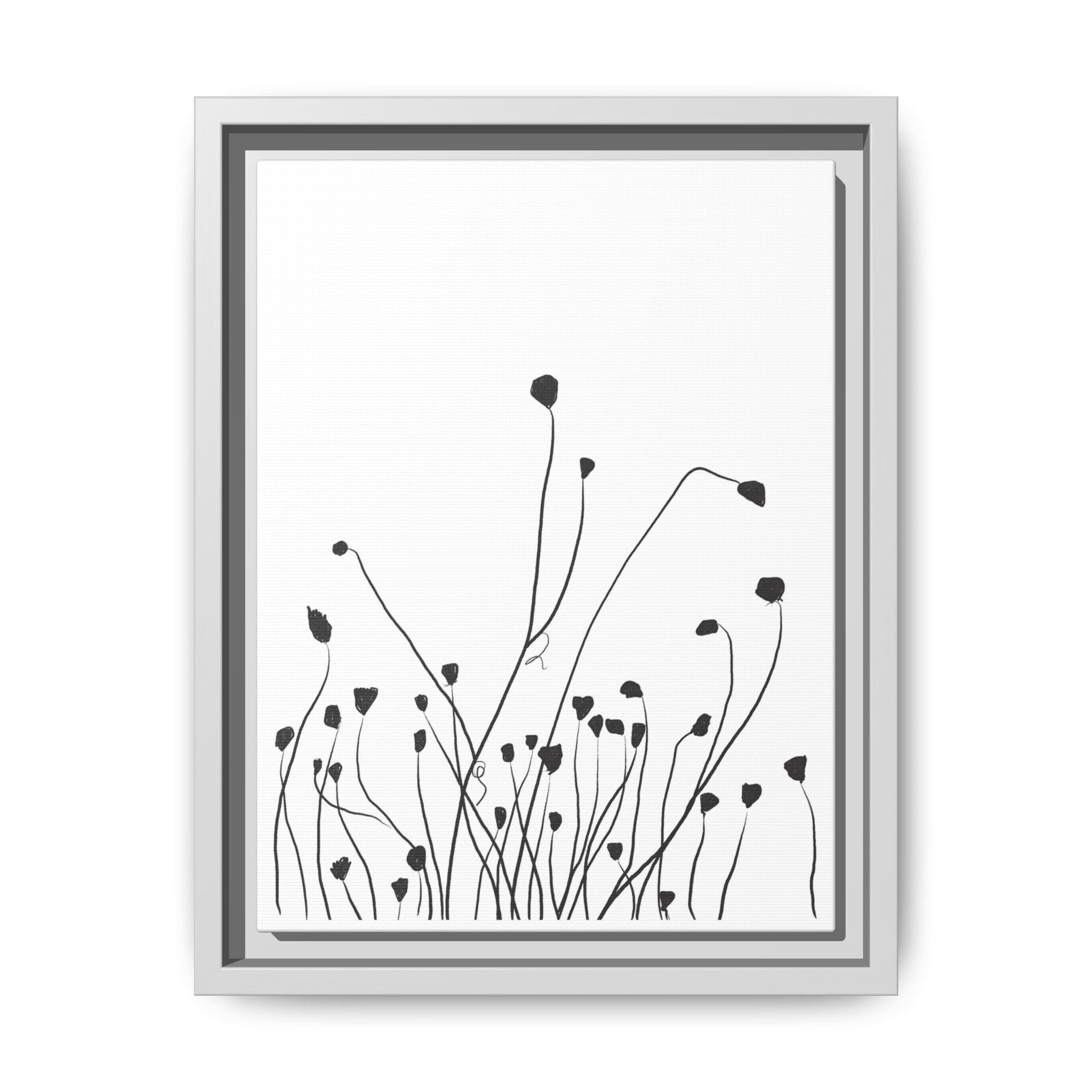 Silent Bloom Horizon - Framed