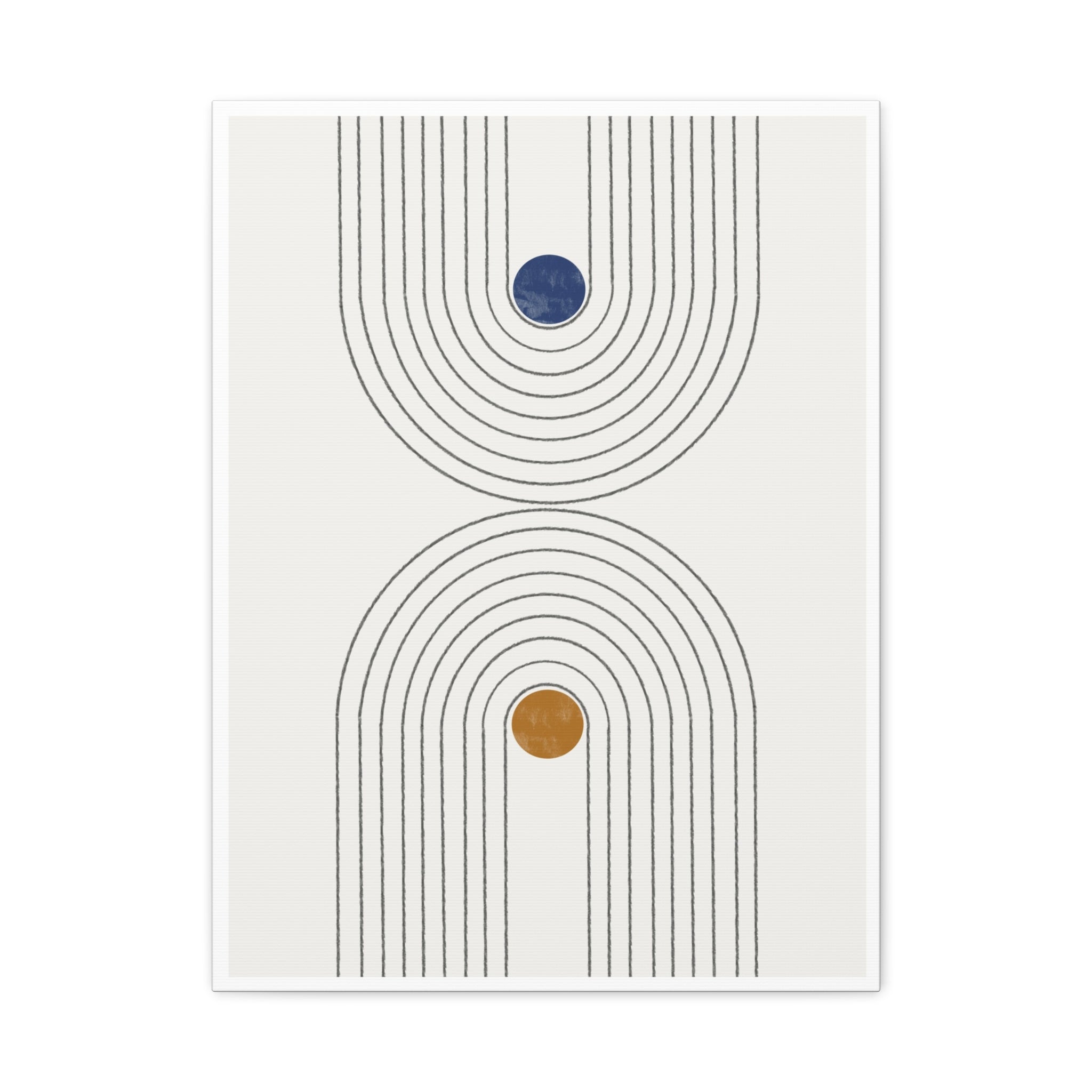 Dual Orbit Rhythm - Canvas