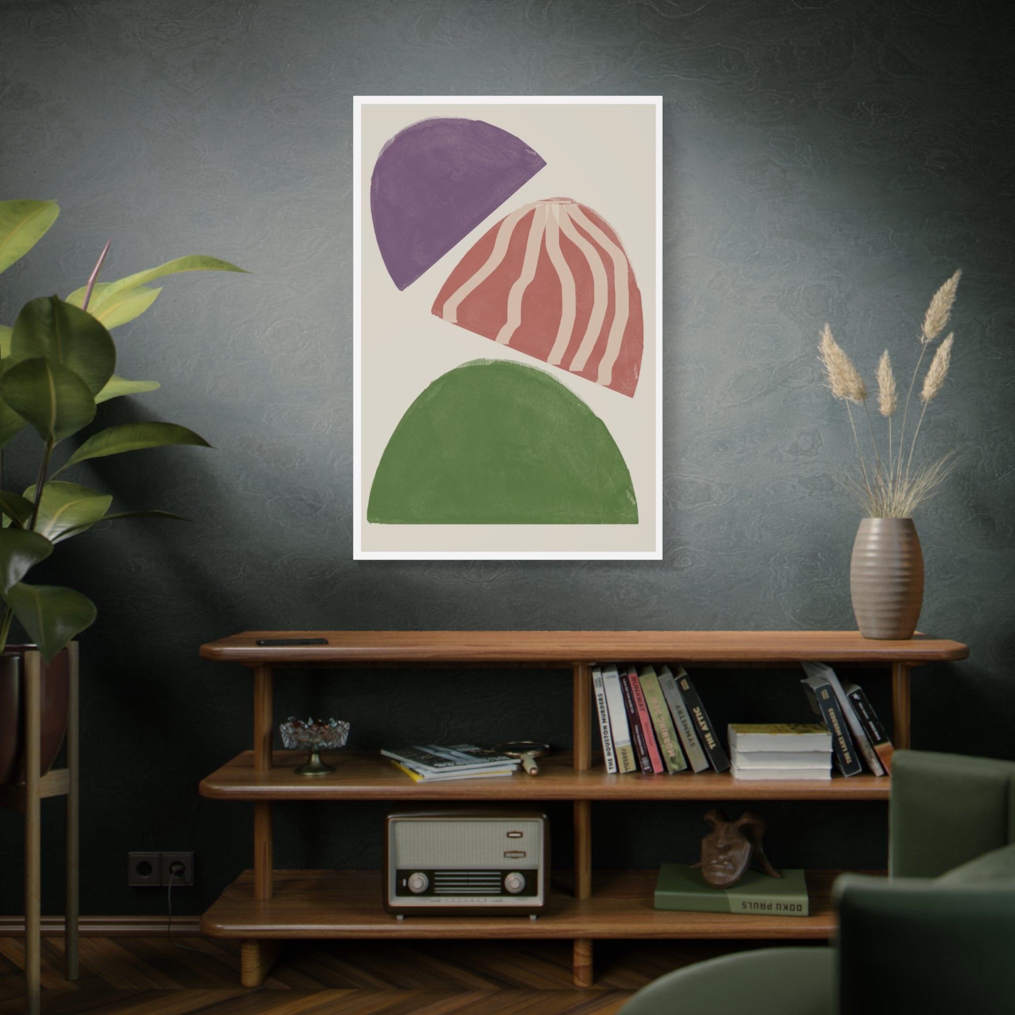 Citrus Meadow Arches - Canvas