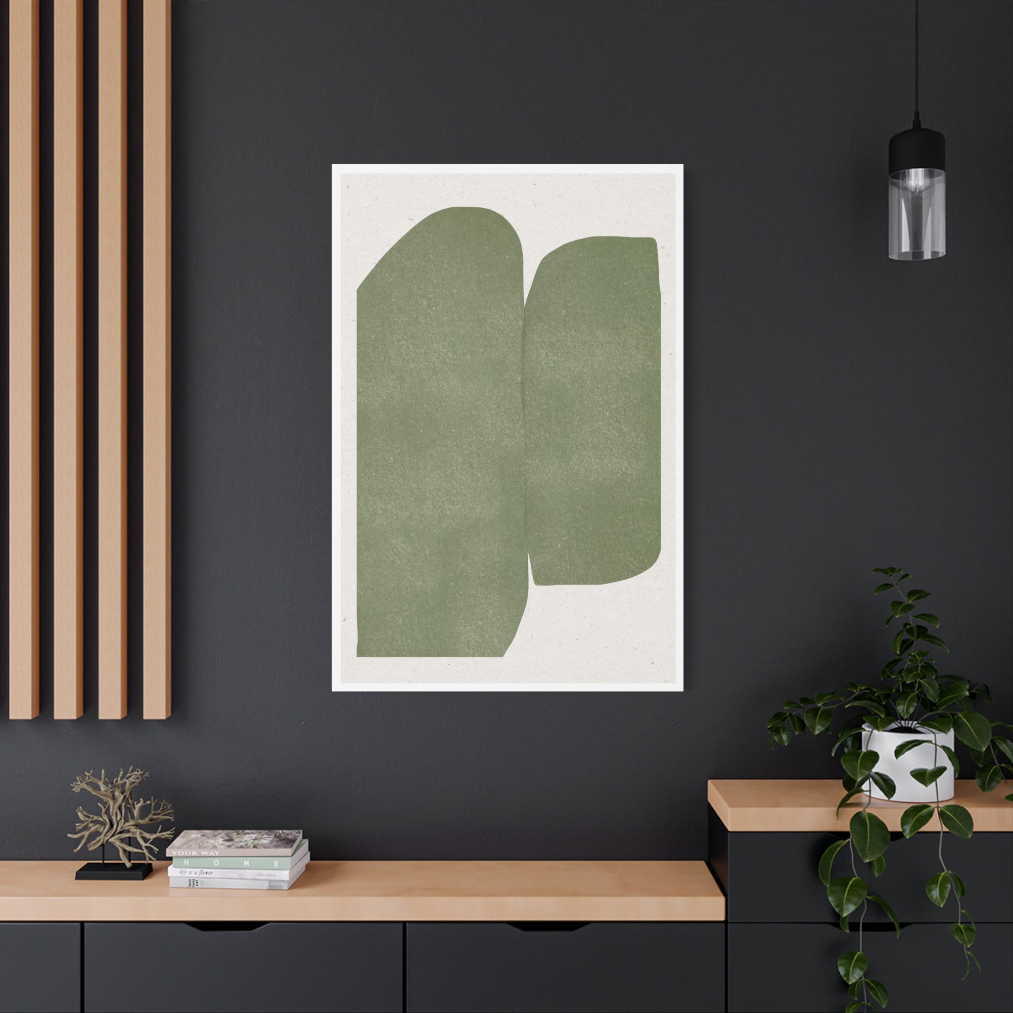 Sage Monolith Whisper - Canvas