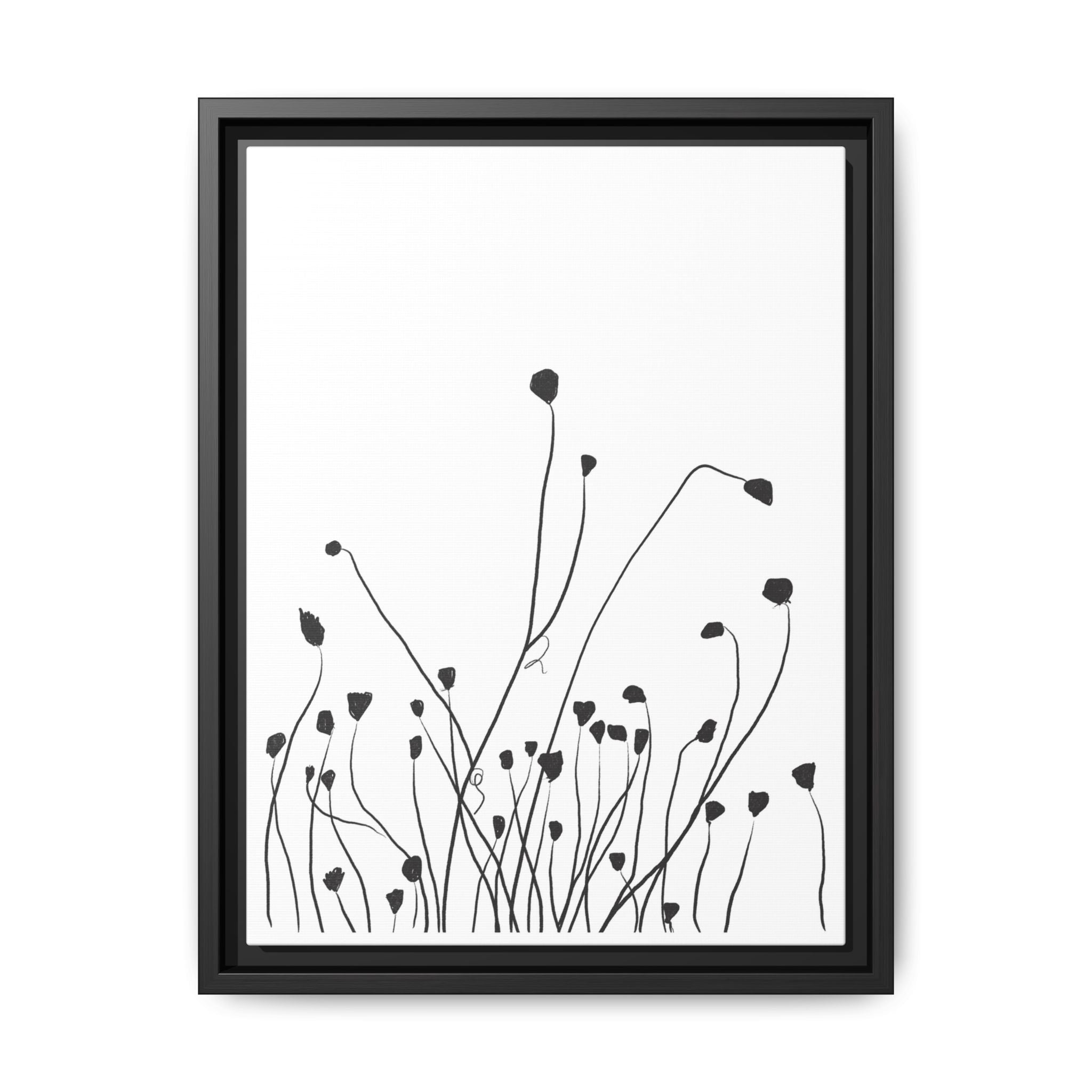Silent Bloom Horizon - Framed